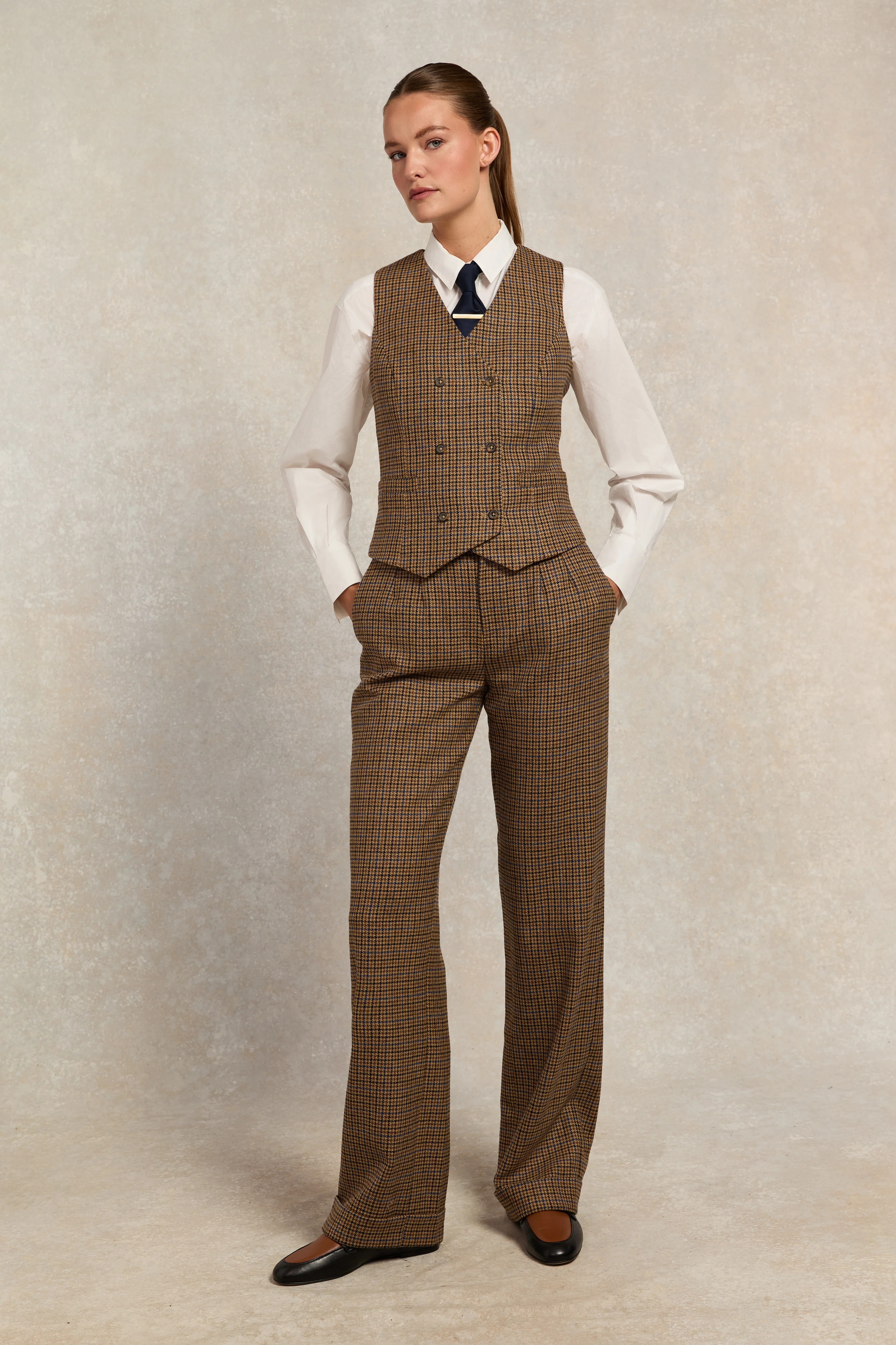 Kensington Waistcoat (Abbot Check Tweed)