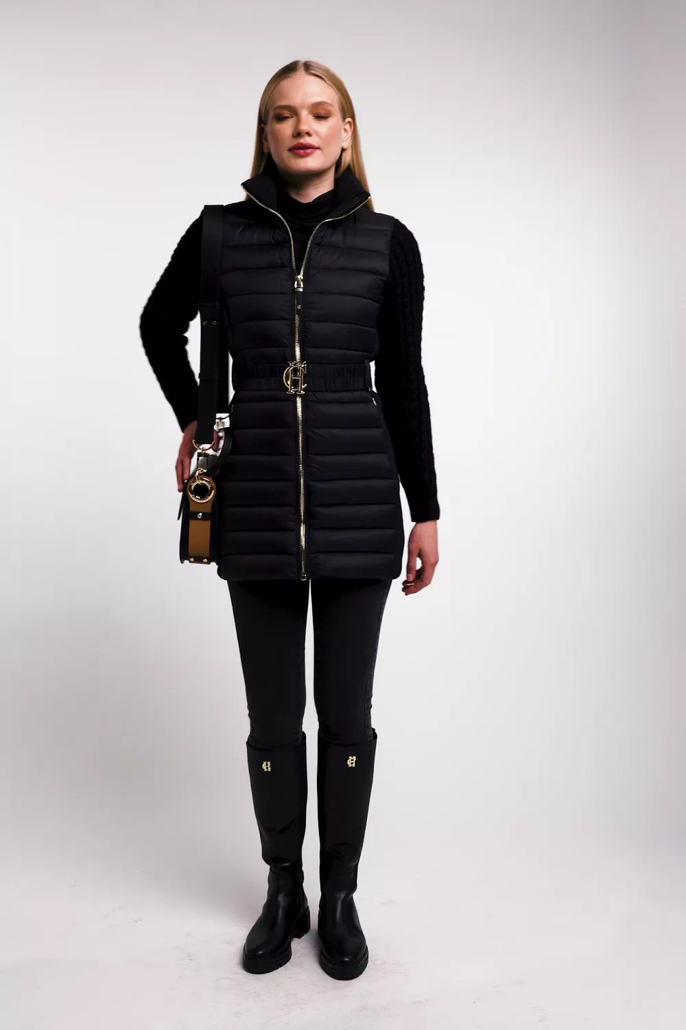 Linfold Hybrid Coat (Black)