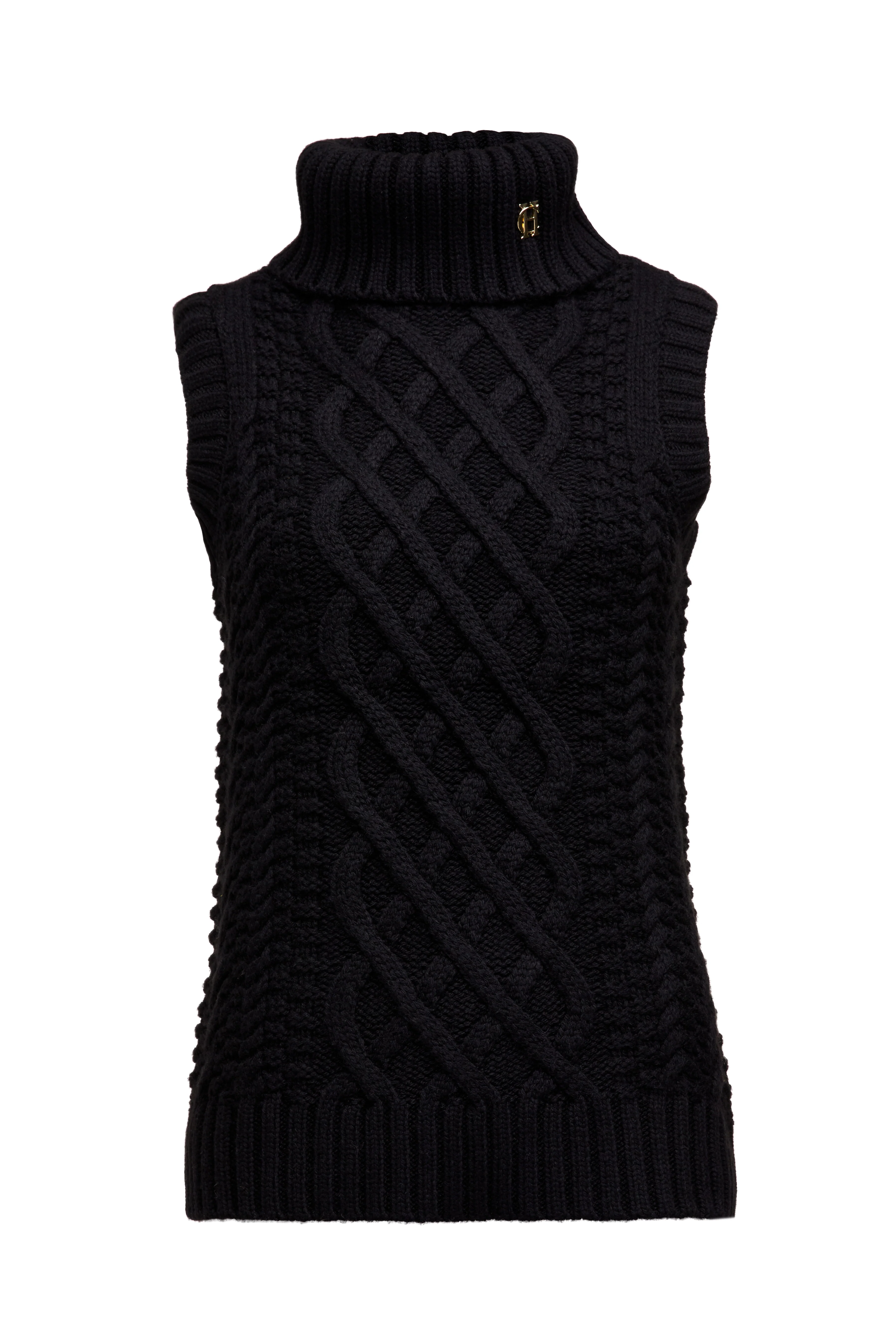 Sleeveless Knit (Black)