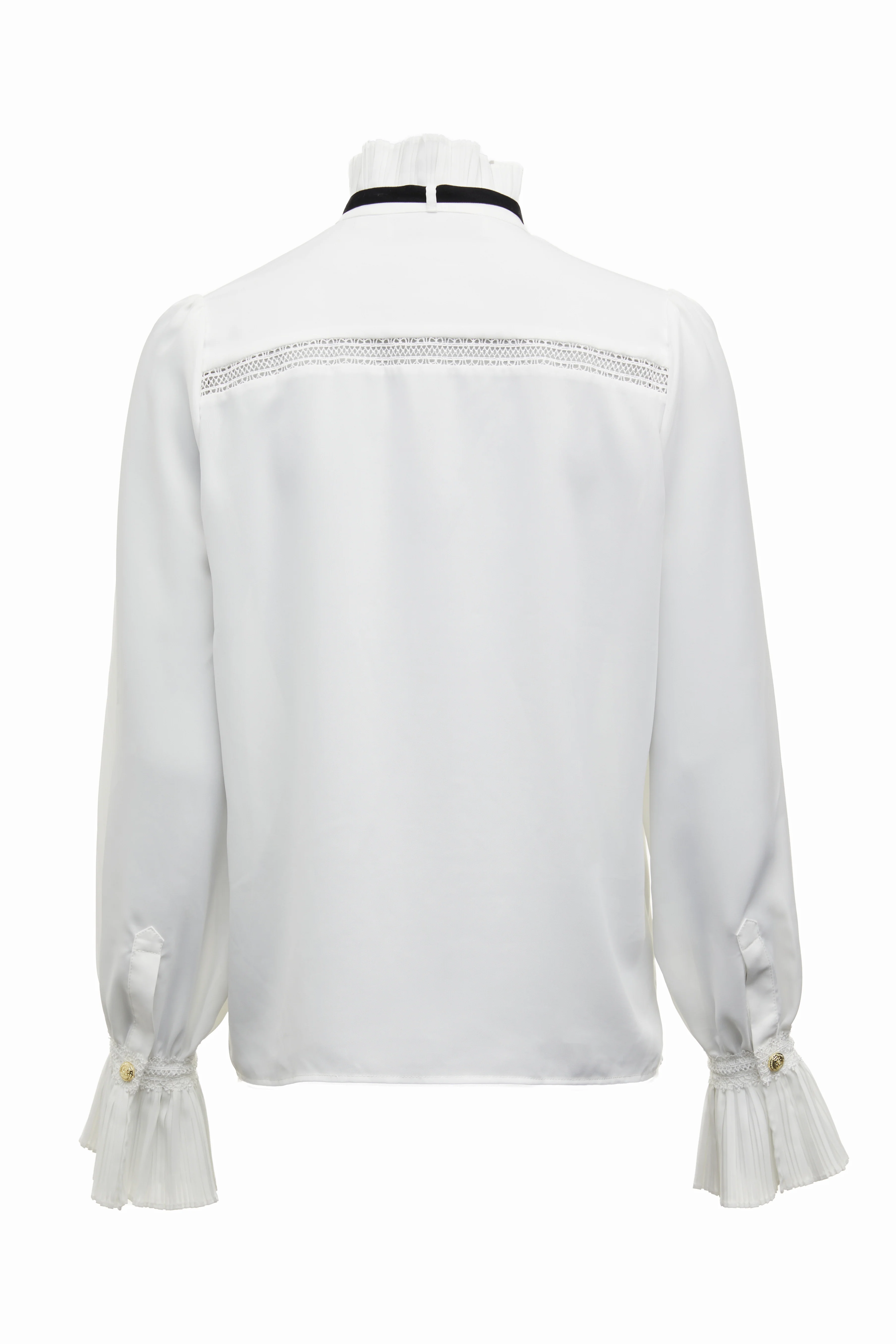 Olivia Tie Shirt (White)
