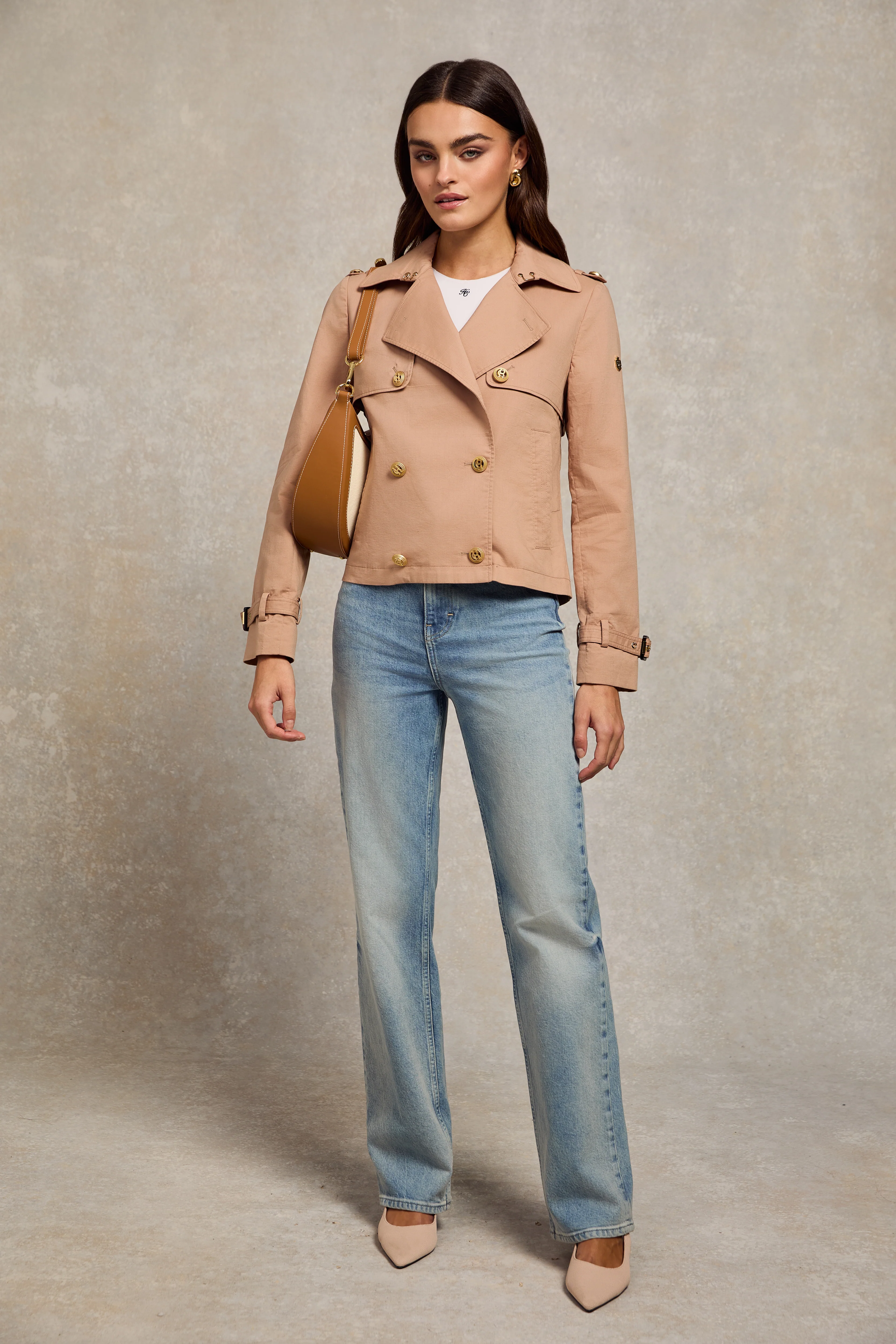 Buckley Trench Jacket (Nude)