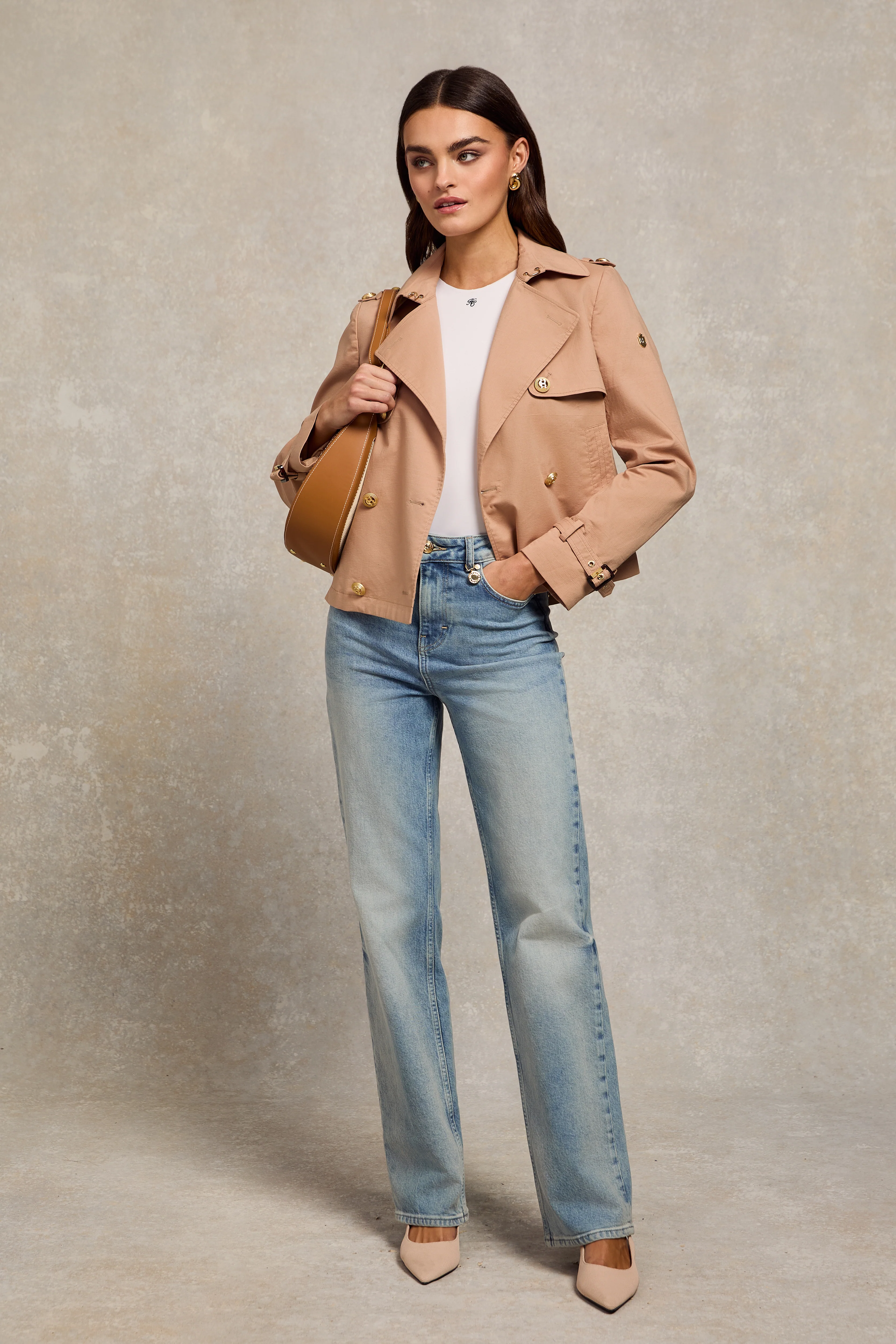 Buckley Trench Jacket (Nude)