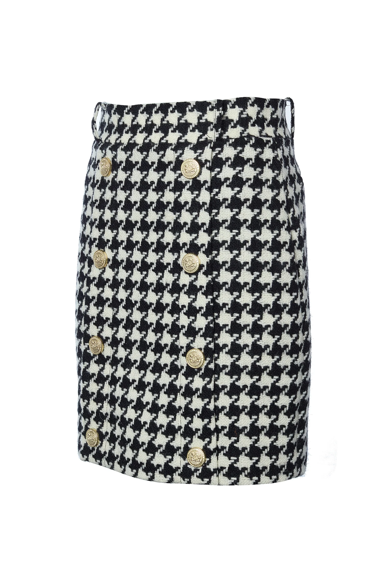 Knightsbridge Skirt (Large Scale Houndstooth)