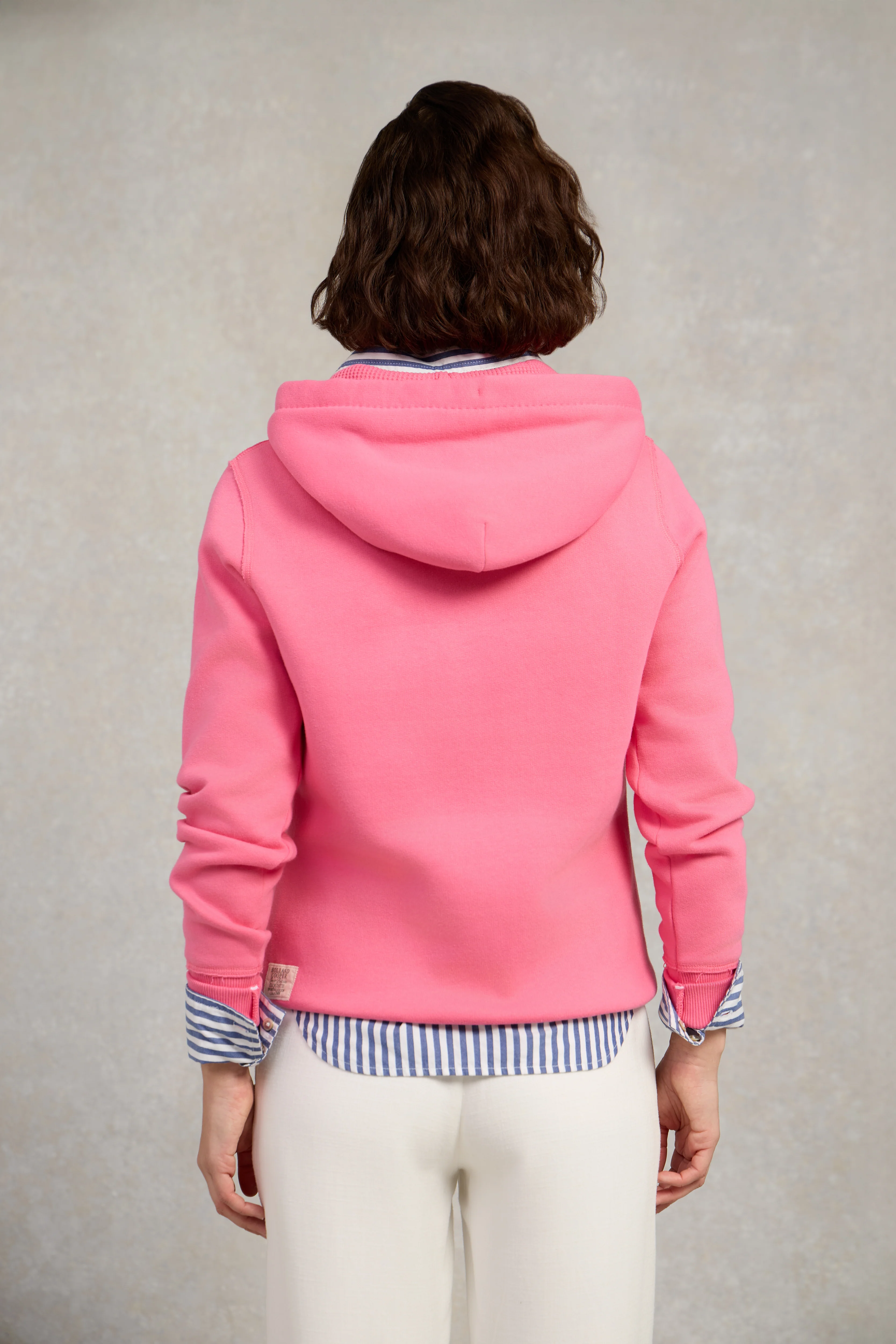Varsity Hoodie (Peony Pink)