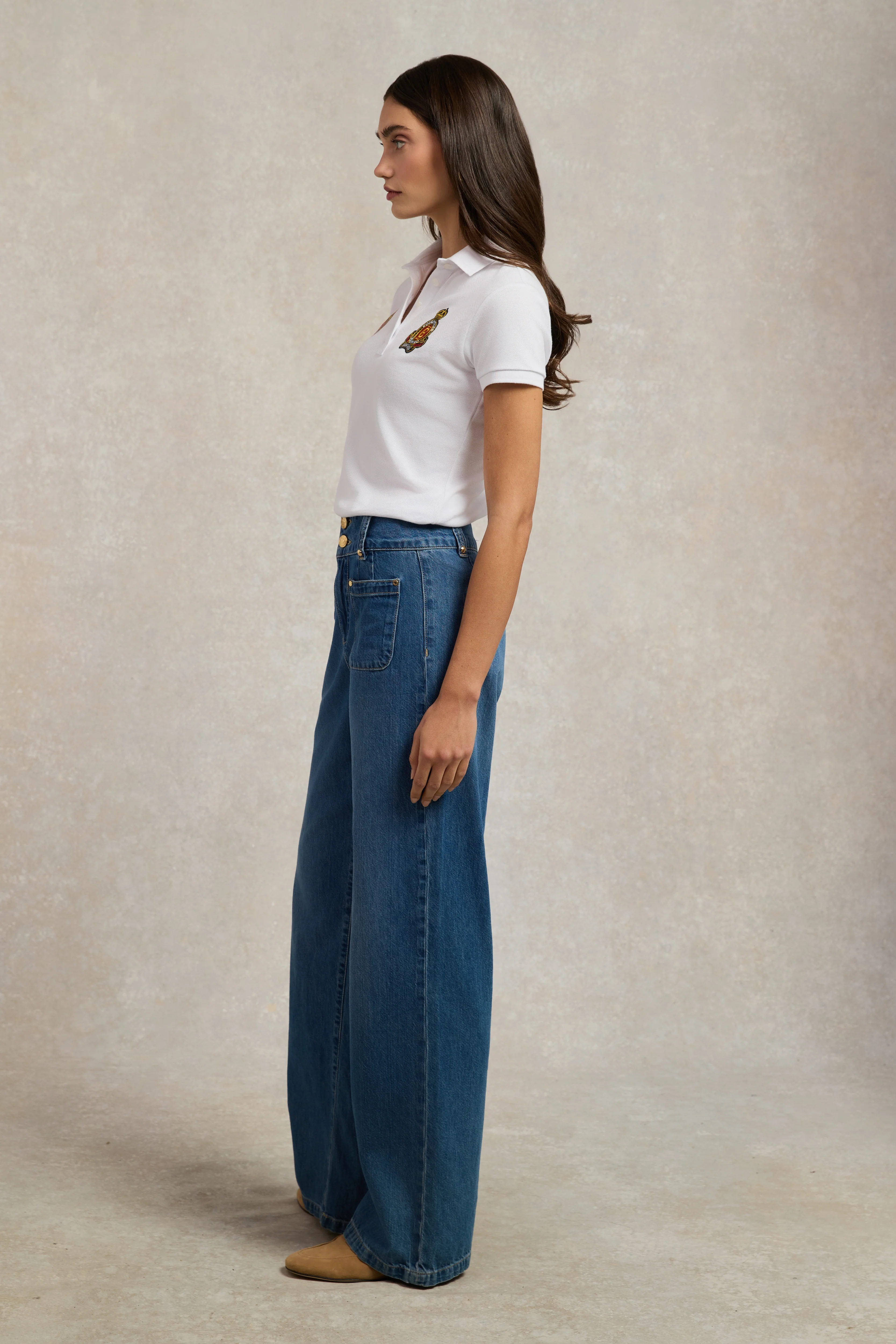 Team Polo Shirt (White)