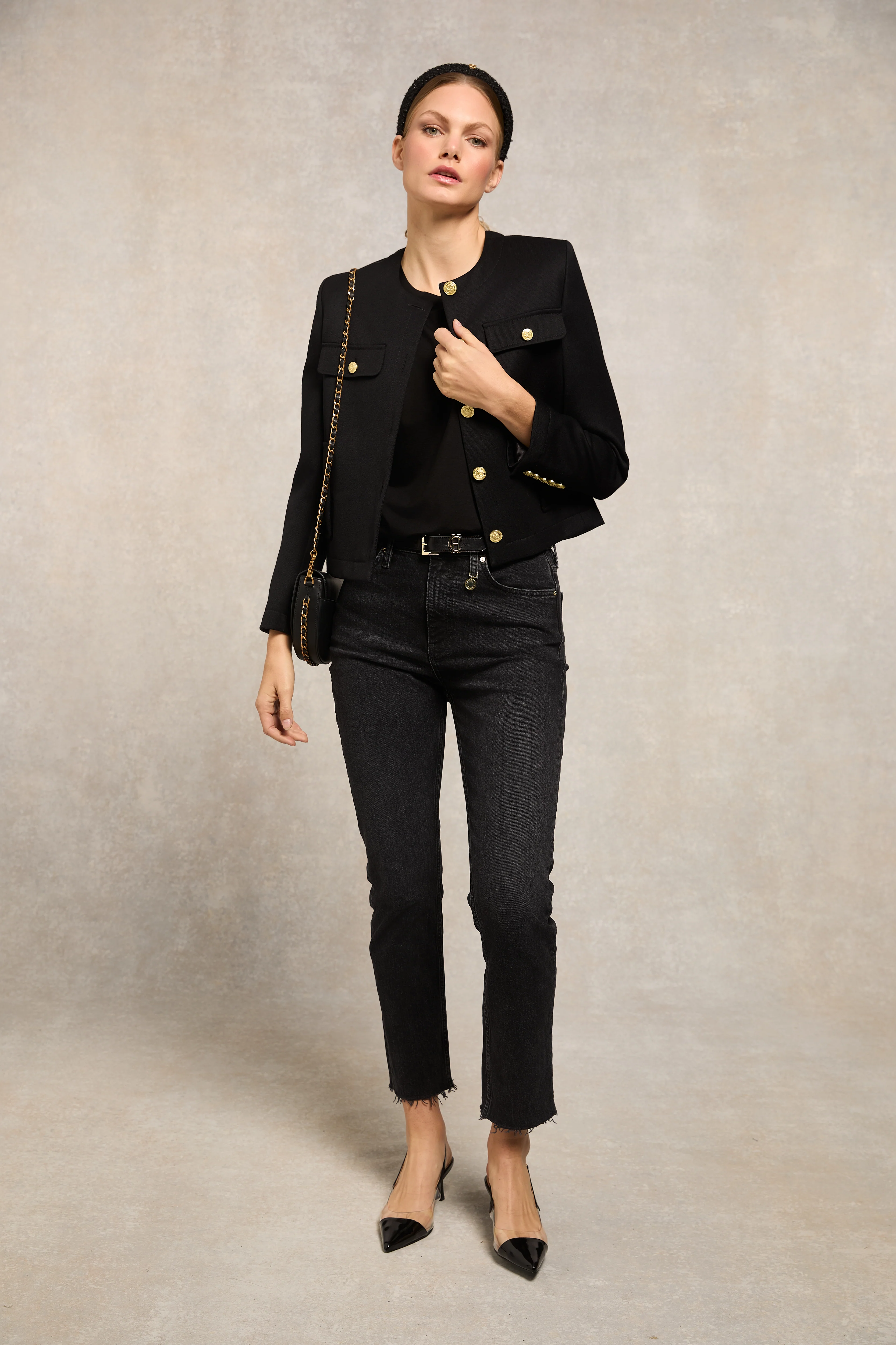 Millie Sleeveless Top (Black)