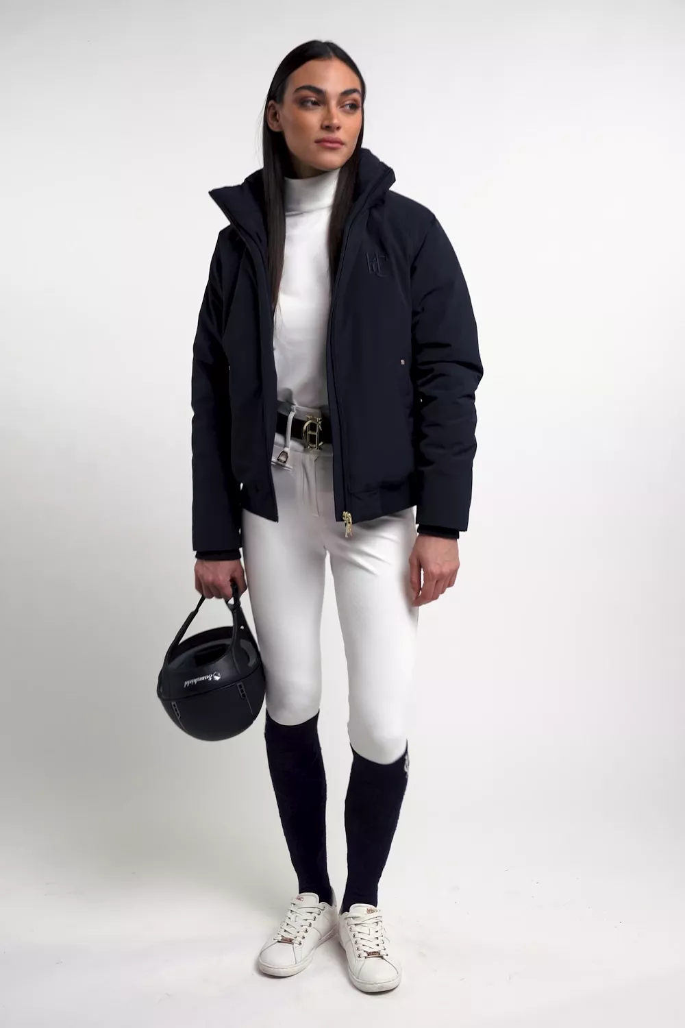 Team Waterproof Jacket (Ink Navy Mono)