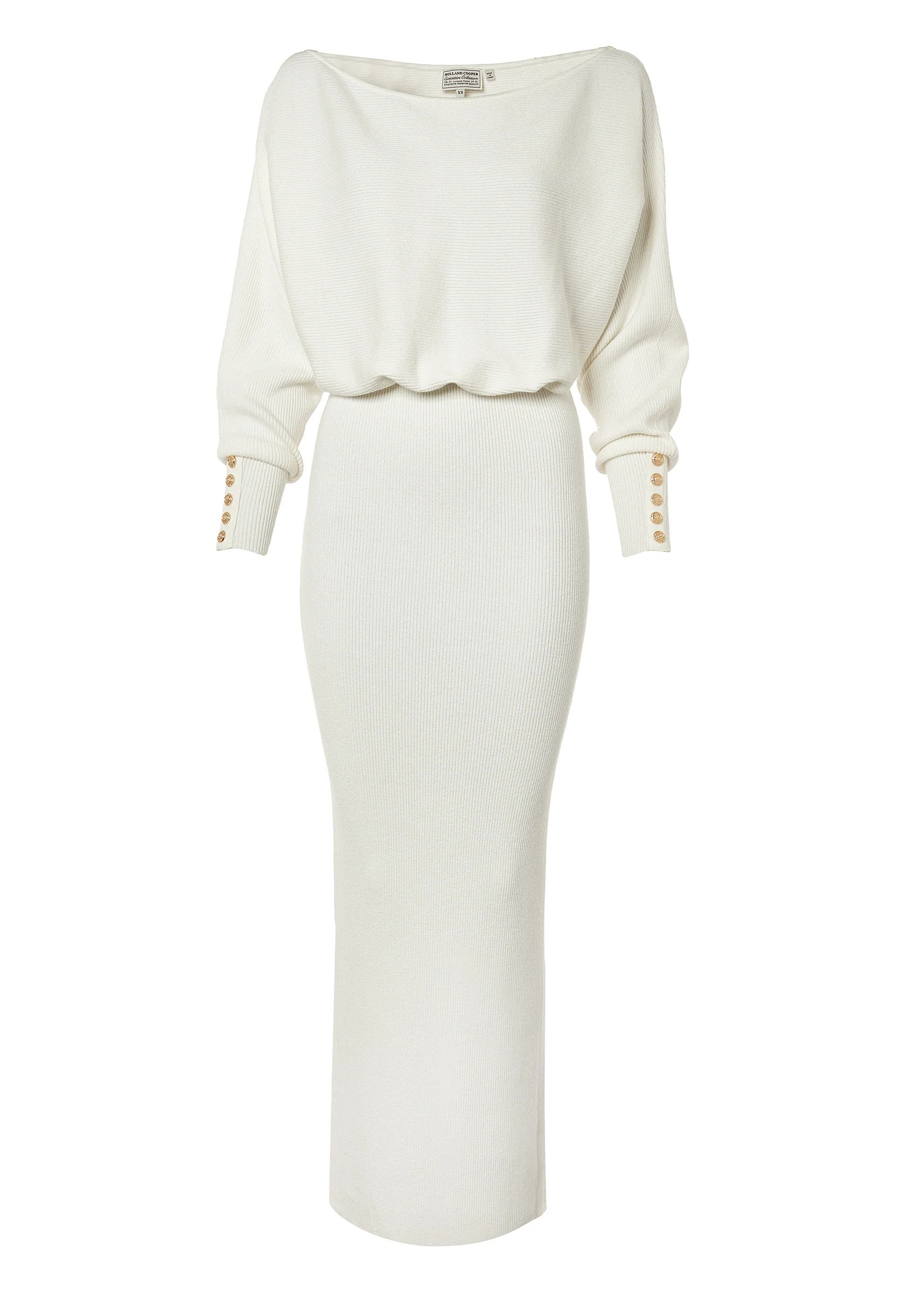 Leyla Knitted Dress (Natural)