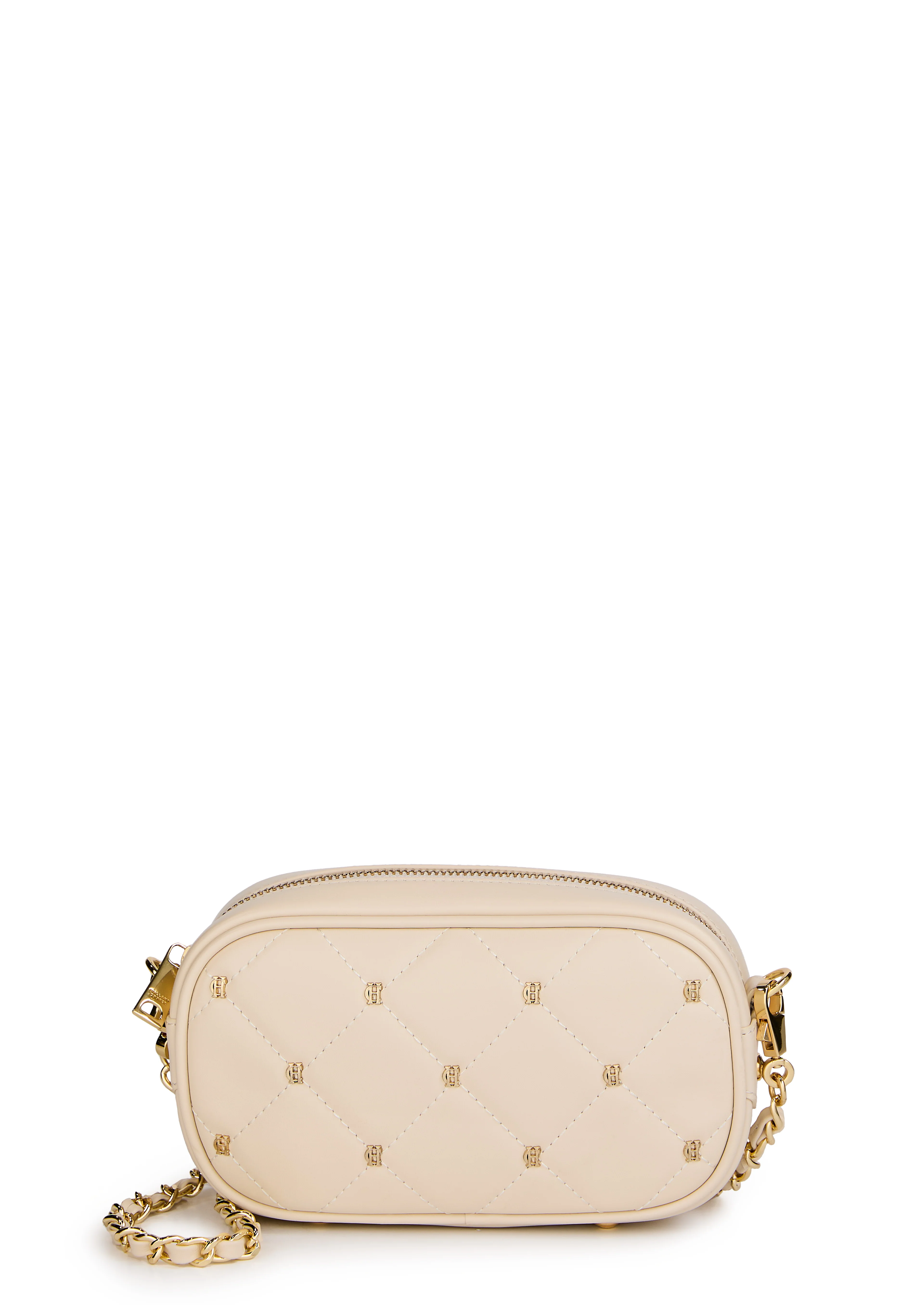 Soho Mini Quilted Camera Bag (Cream)