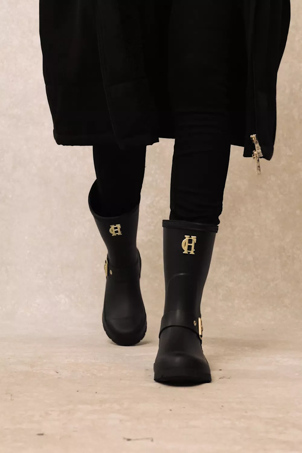 Unlined Chelsea Wellington (Matte Black)