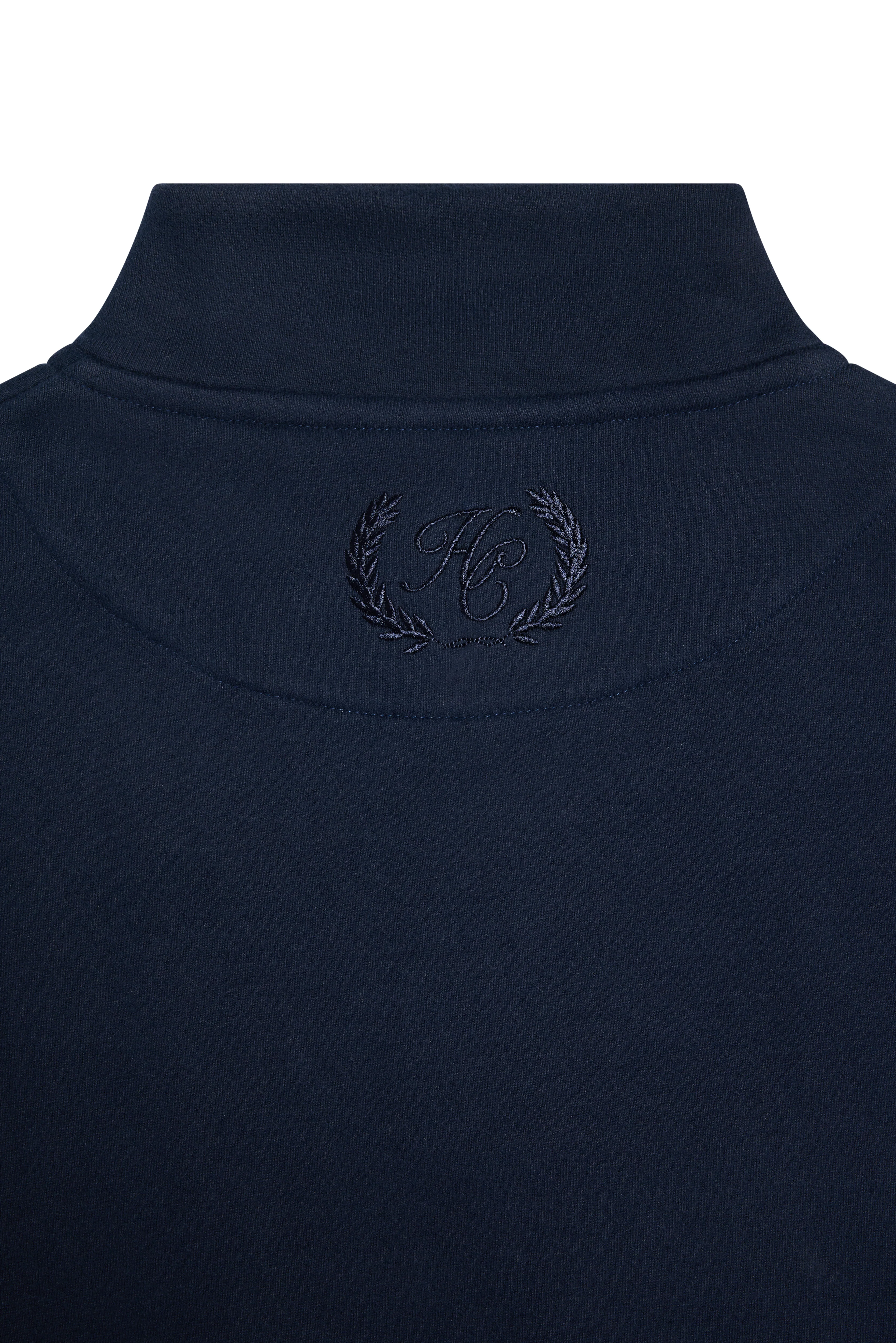 Men's Sporting Goods Zip Henley (Ink Navy)