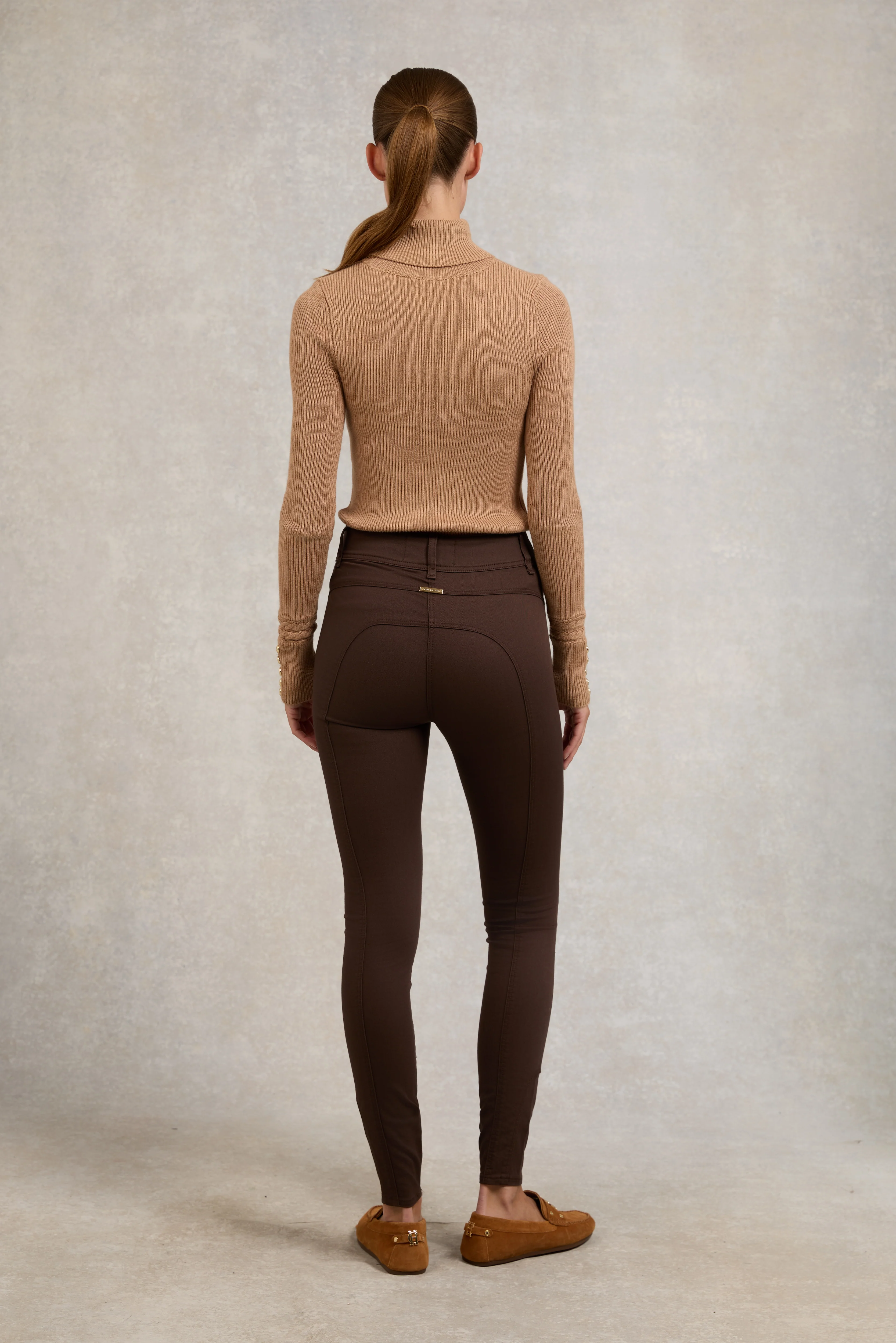 Biker Jean (Chocolate)