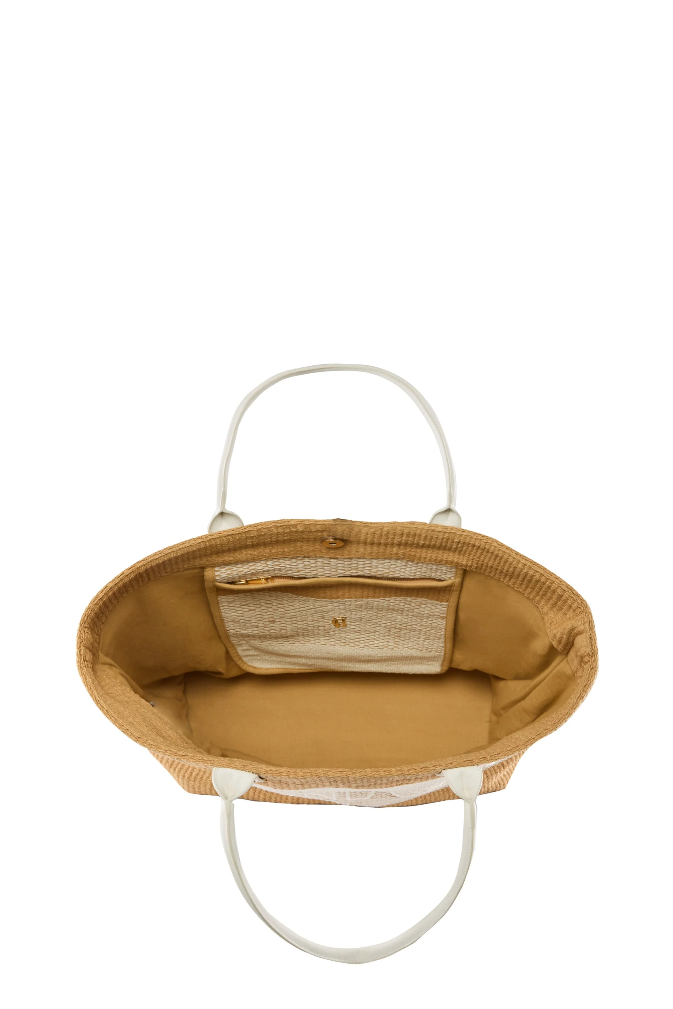 Cannes Beach Bag (Natural Cream)