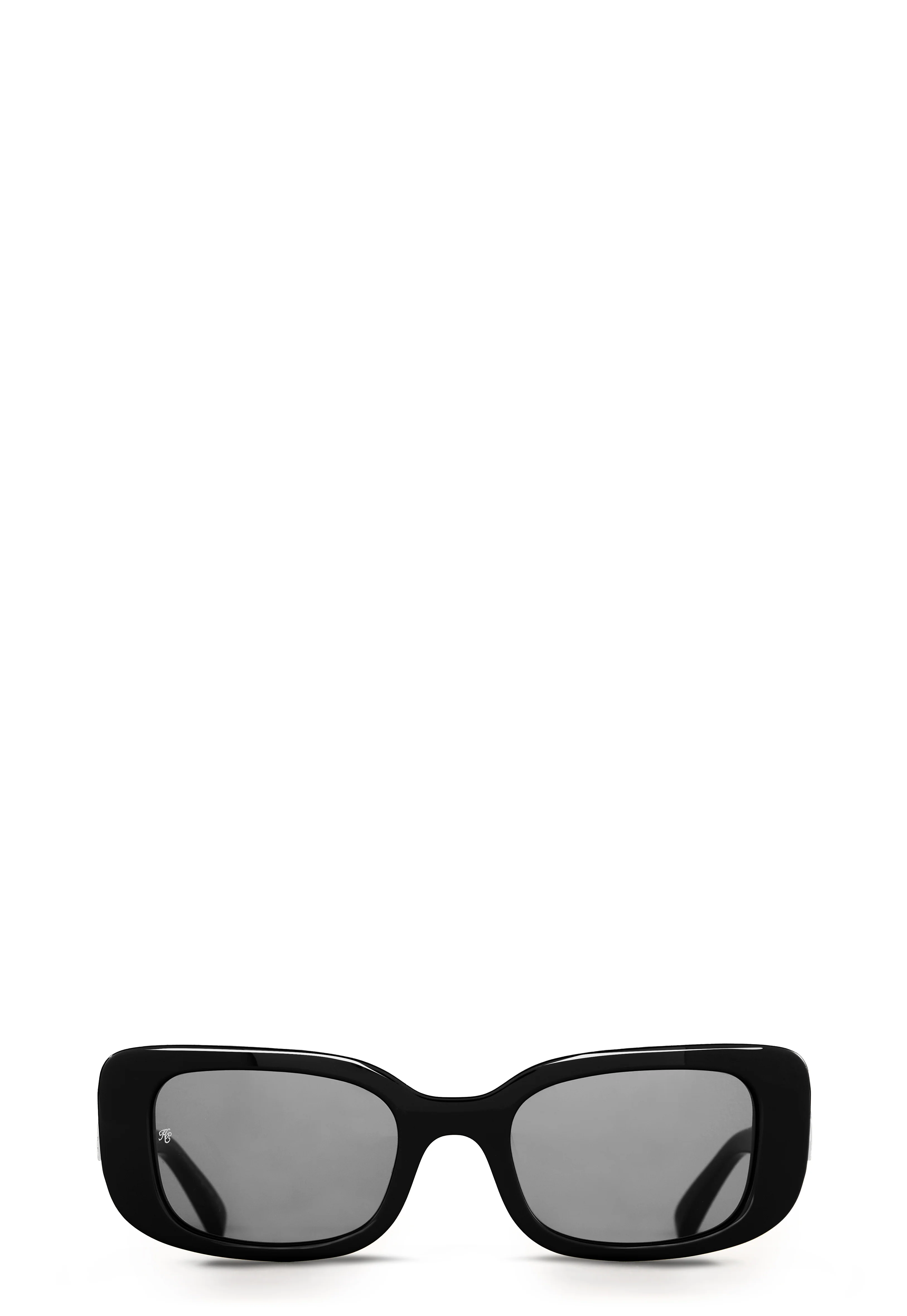 Paris Narrow Sunglasses (Black)