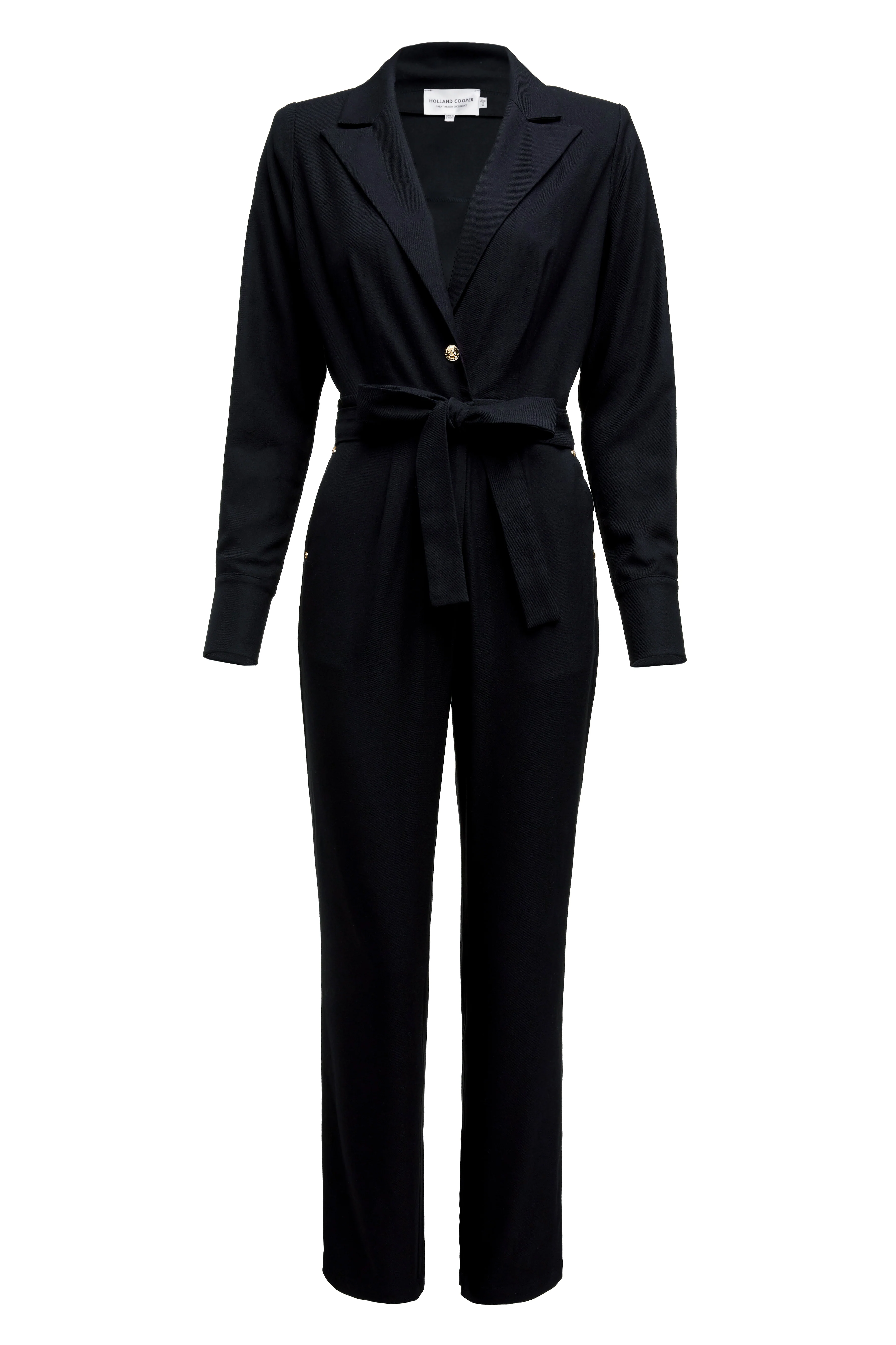 Tailored Jumpsuit (Black)