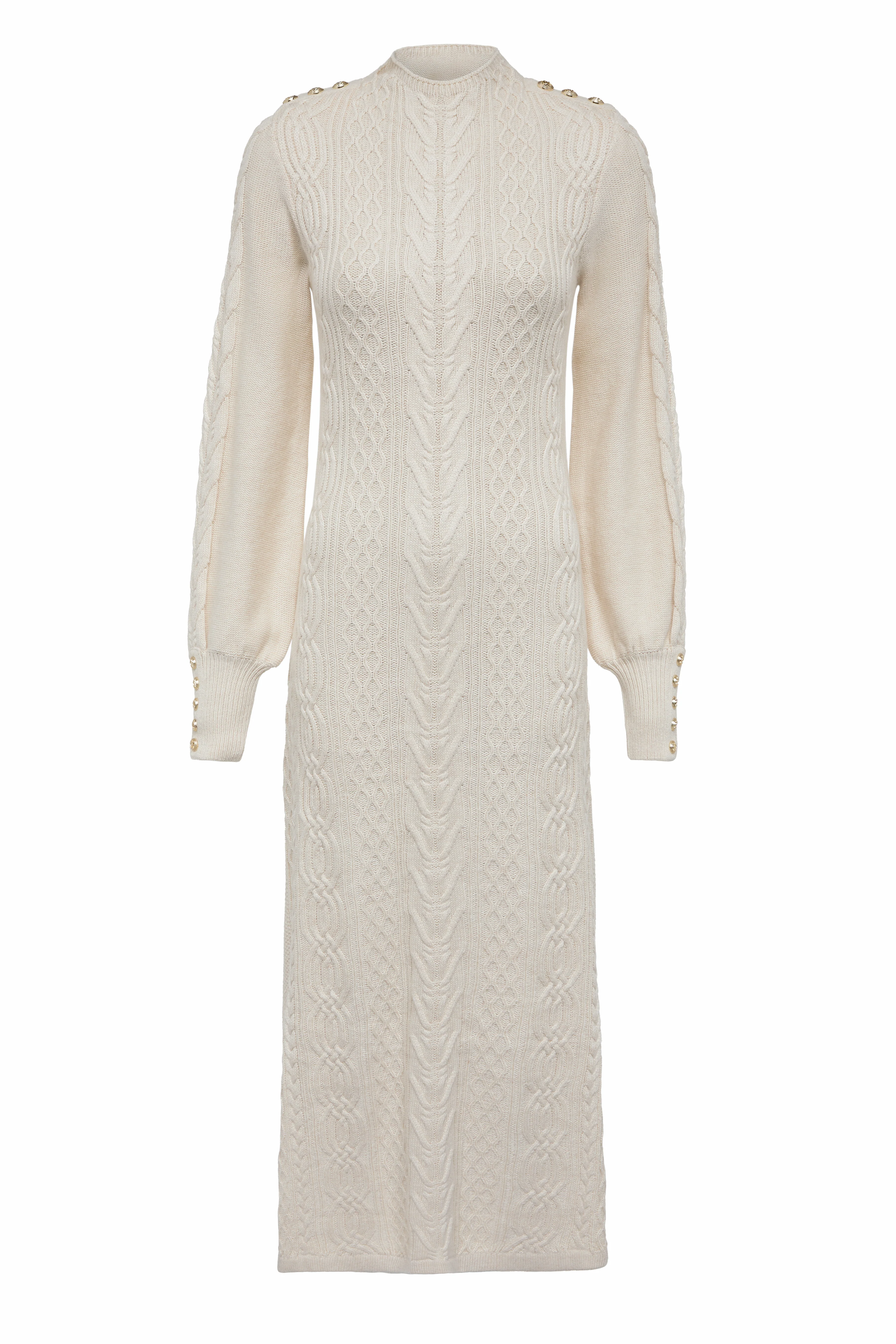 Rachel Maxi Dress (Oatmeal)