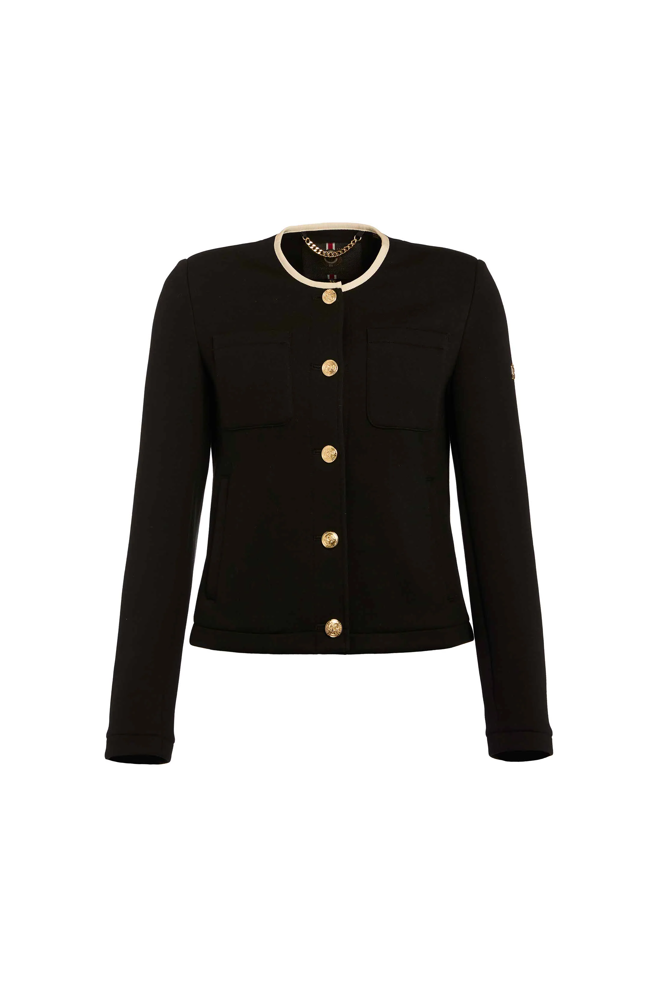 Chloe Jersey Jacket (Black)