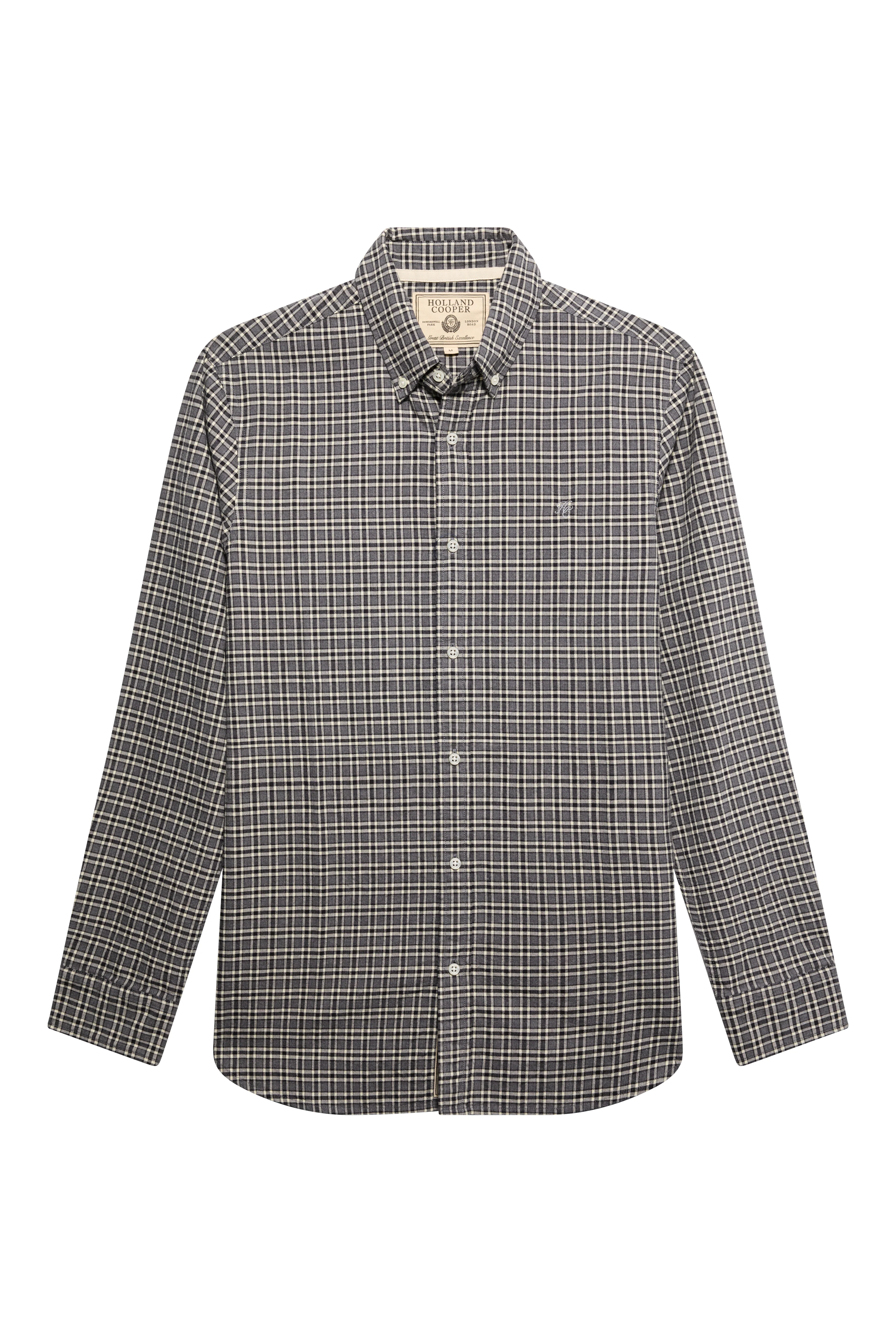 Men's Classic Woven Button Down Shirt (Copthorne Grey)