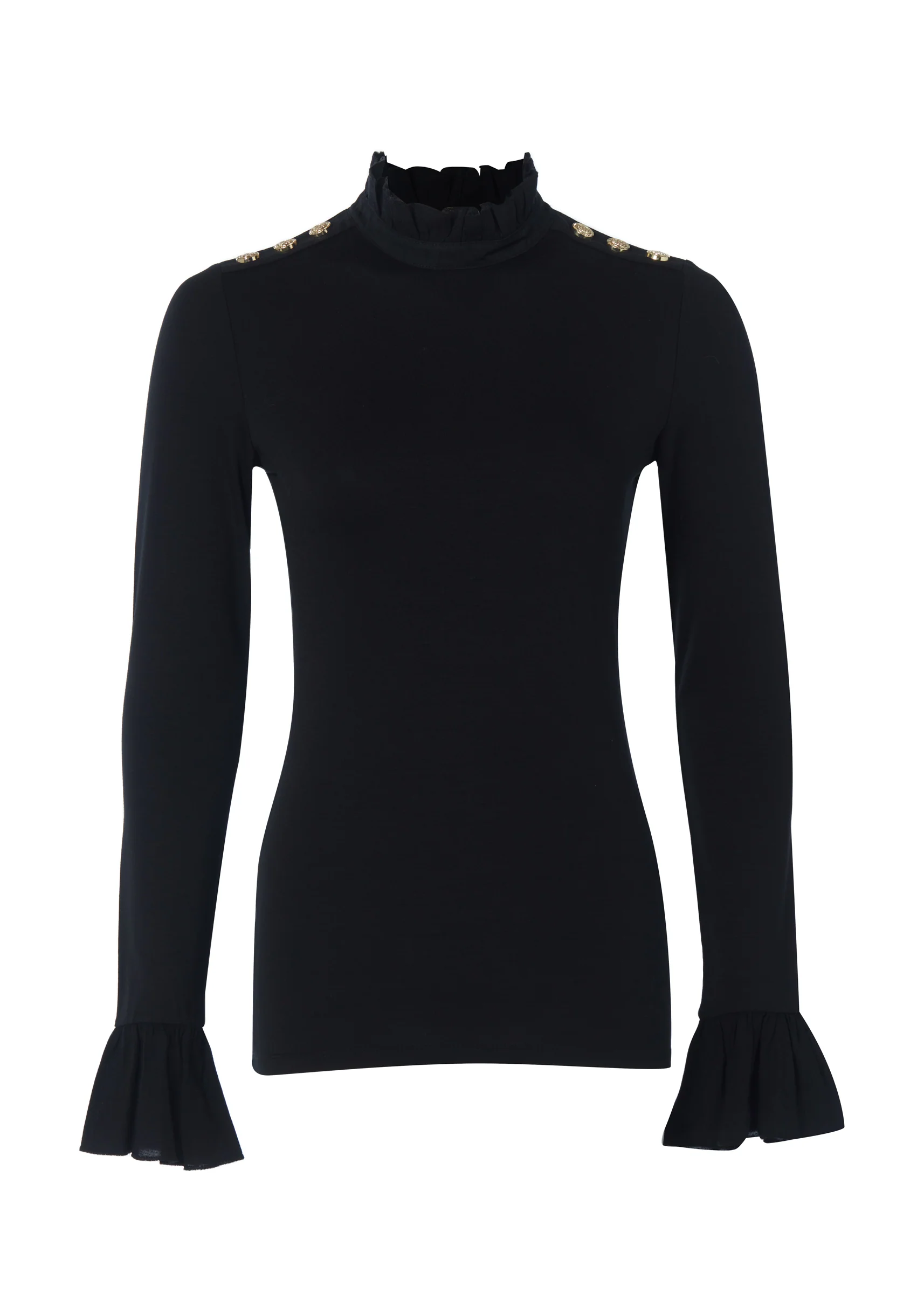 Lilibet Jersey Tee (Black)