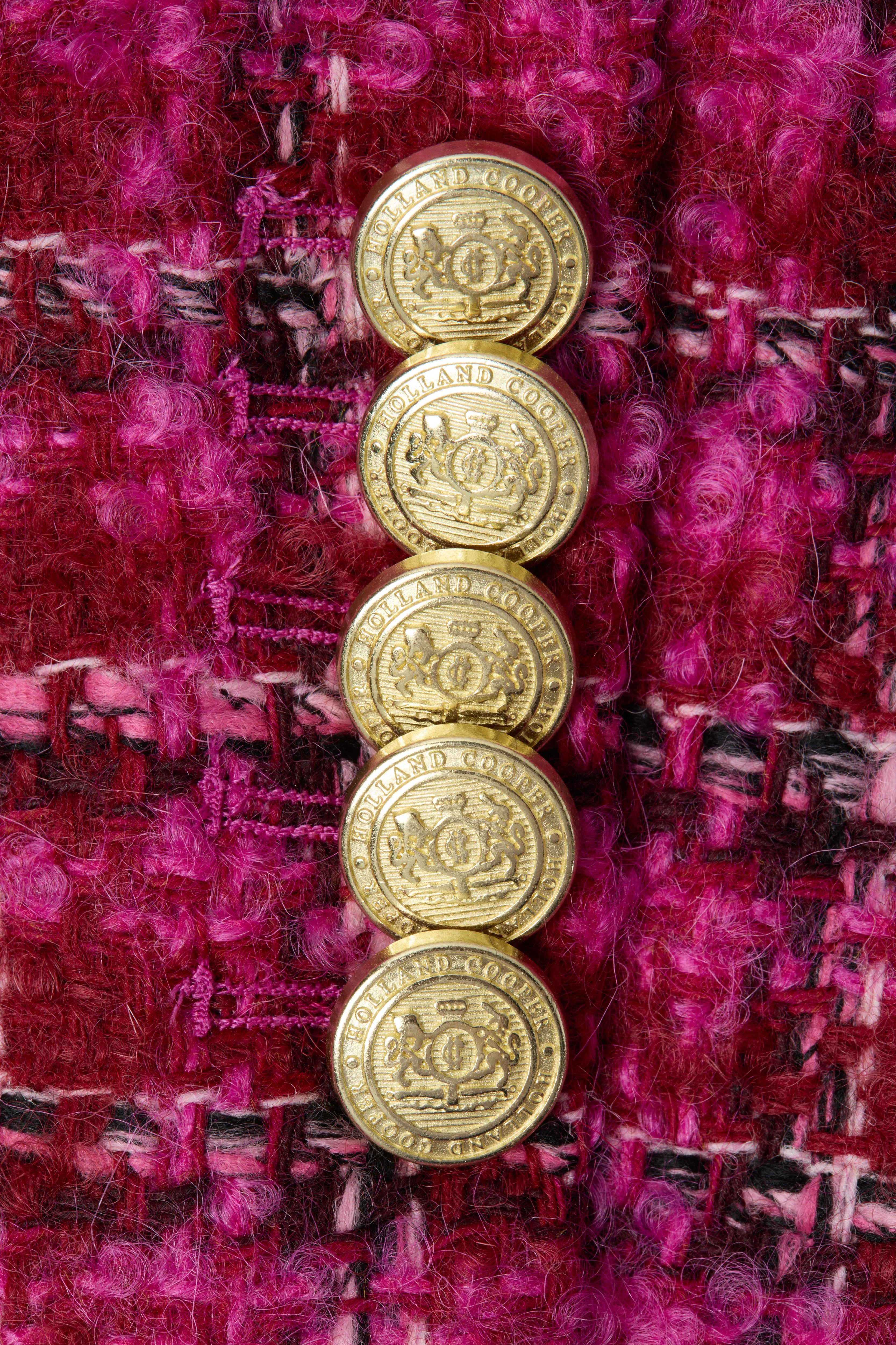 Knightsbridge Blazer (Cerise Boucle)