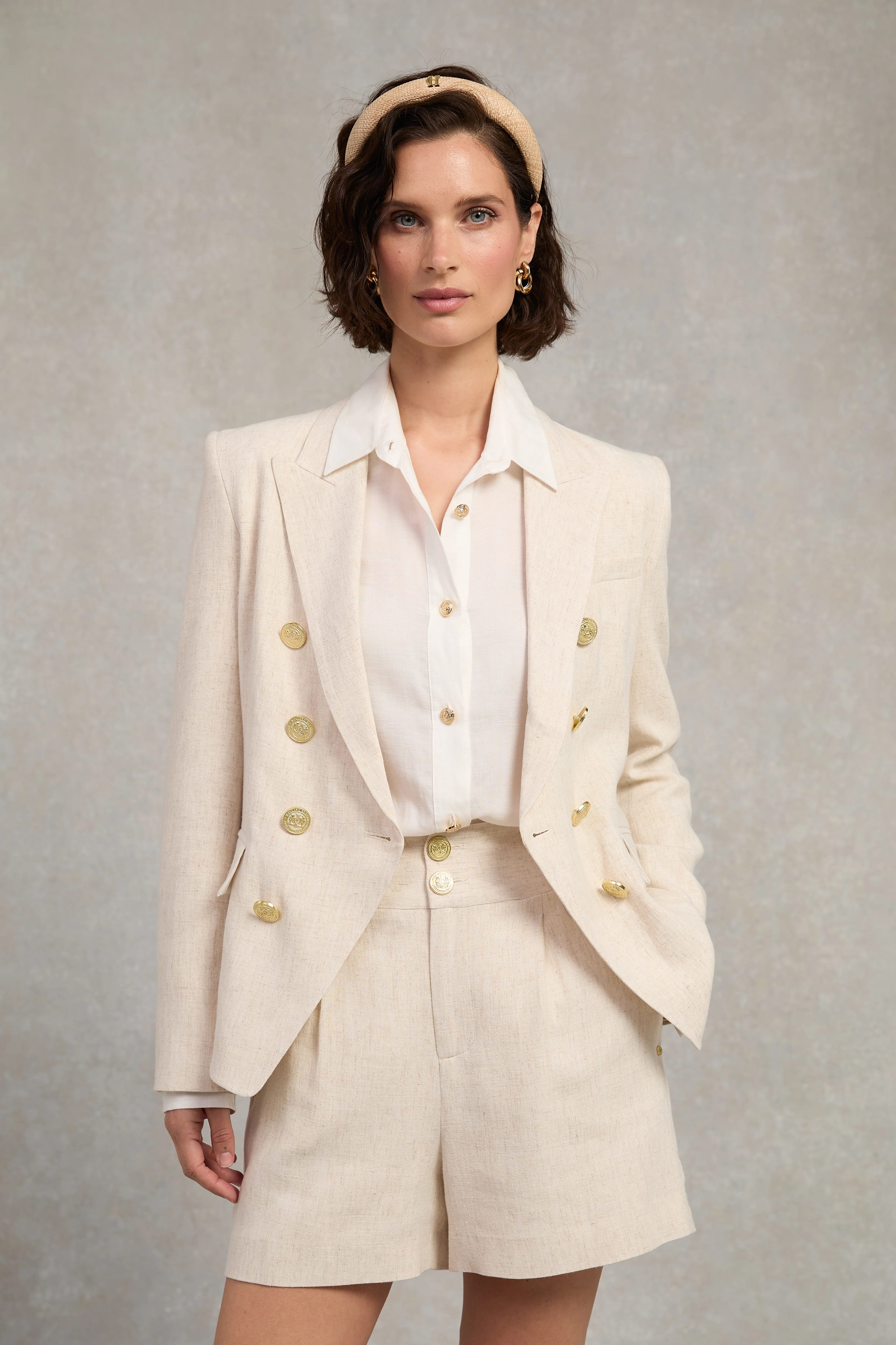 Tailored Short (Natural Linen)