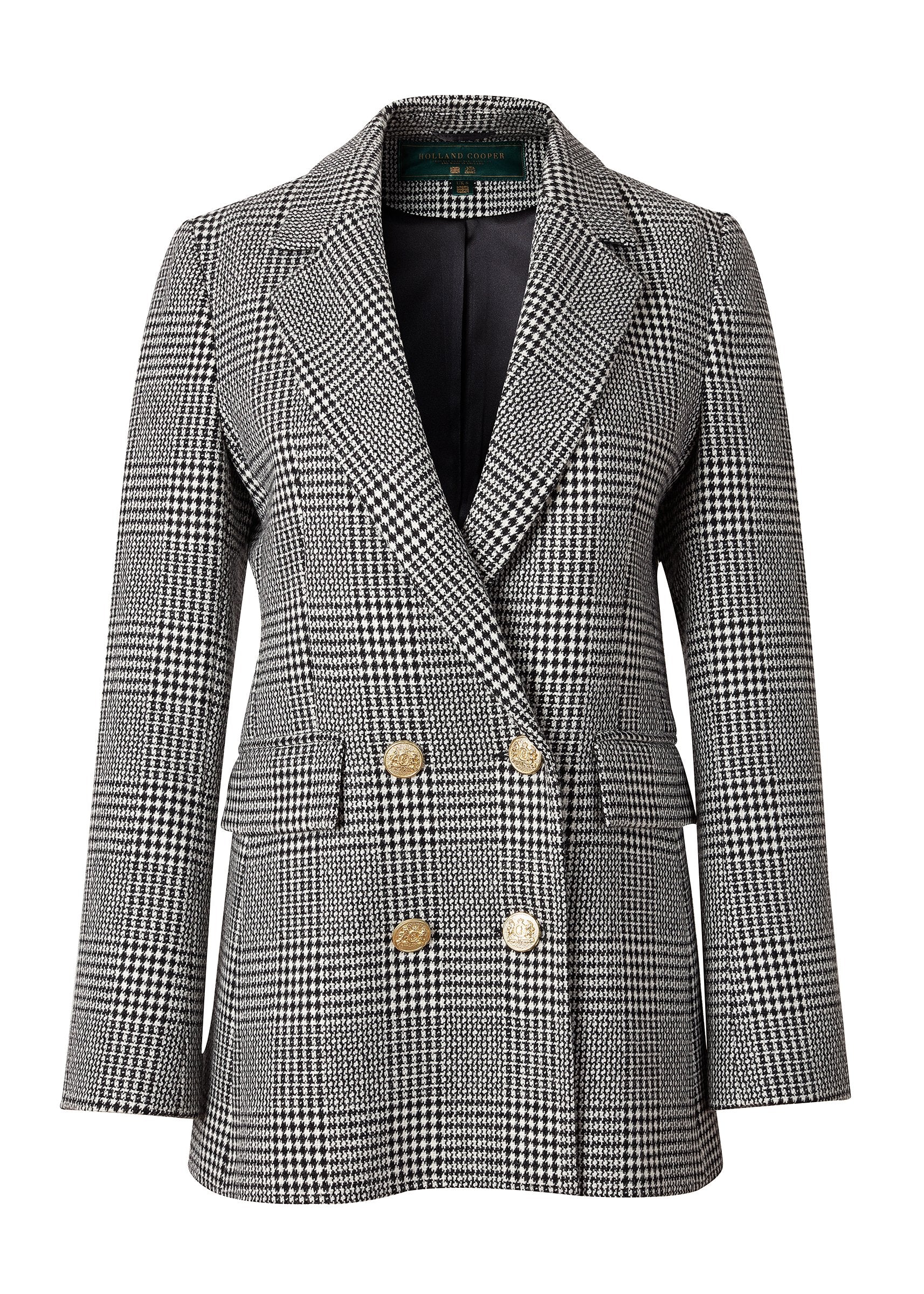 Double Breasted Blazer (Prince of Wales Mono)