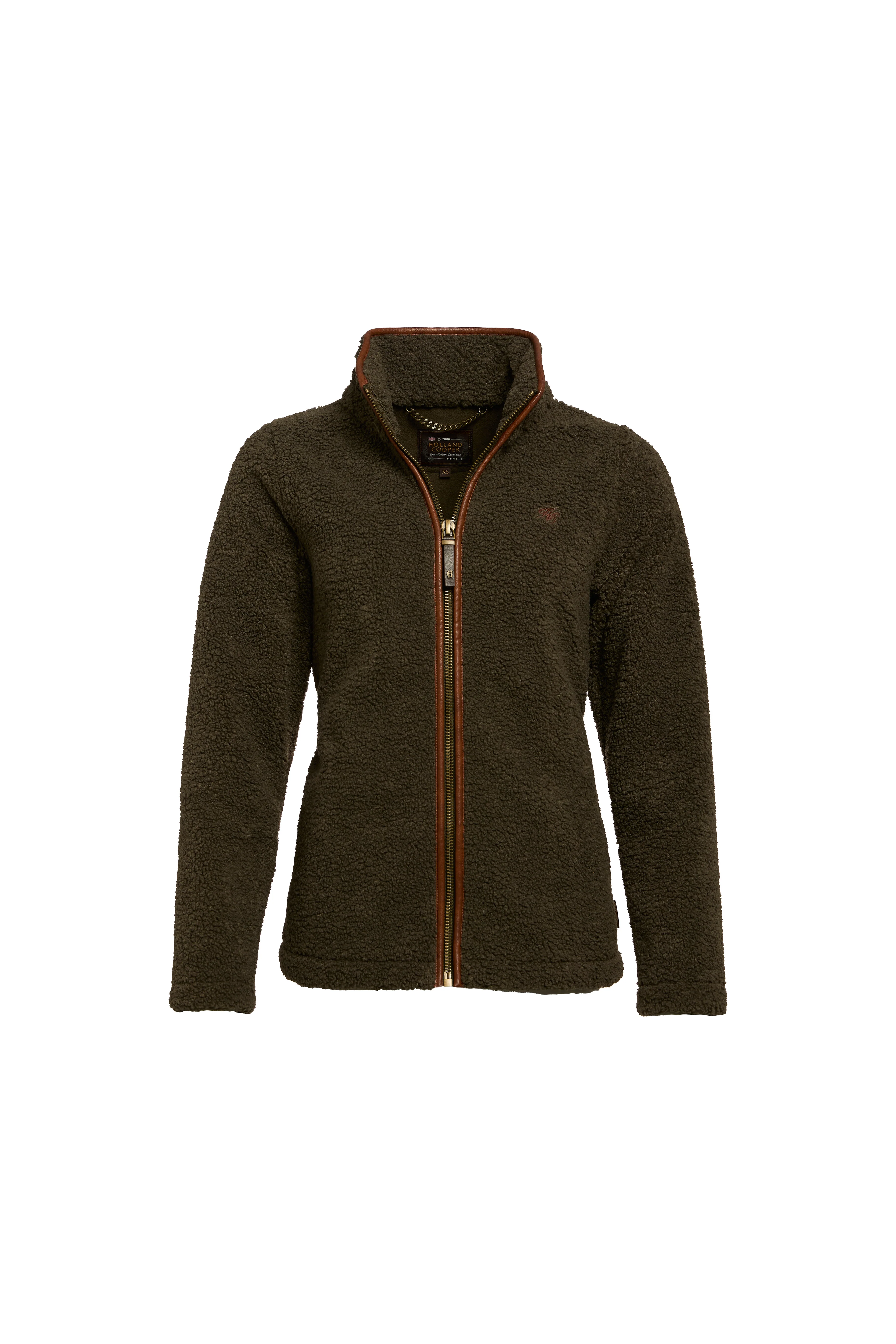 Country Fleece Jacket (Khaki Borg)