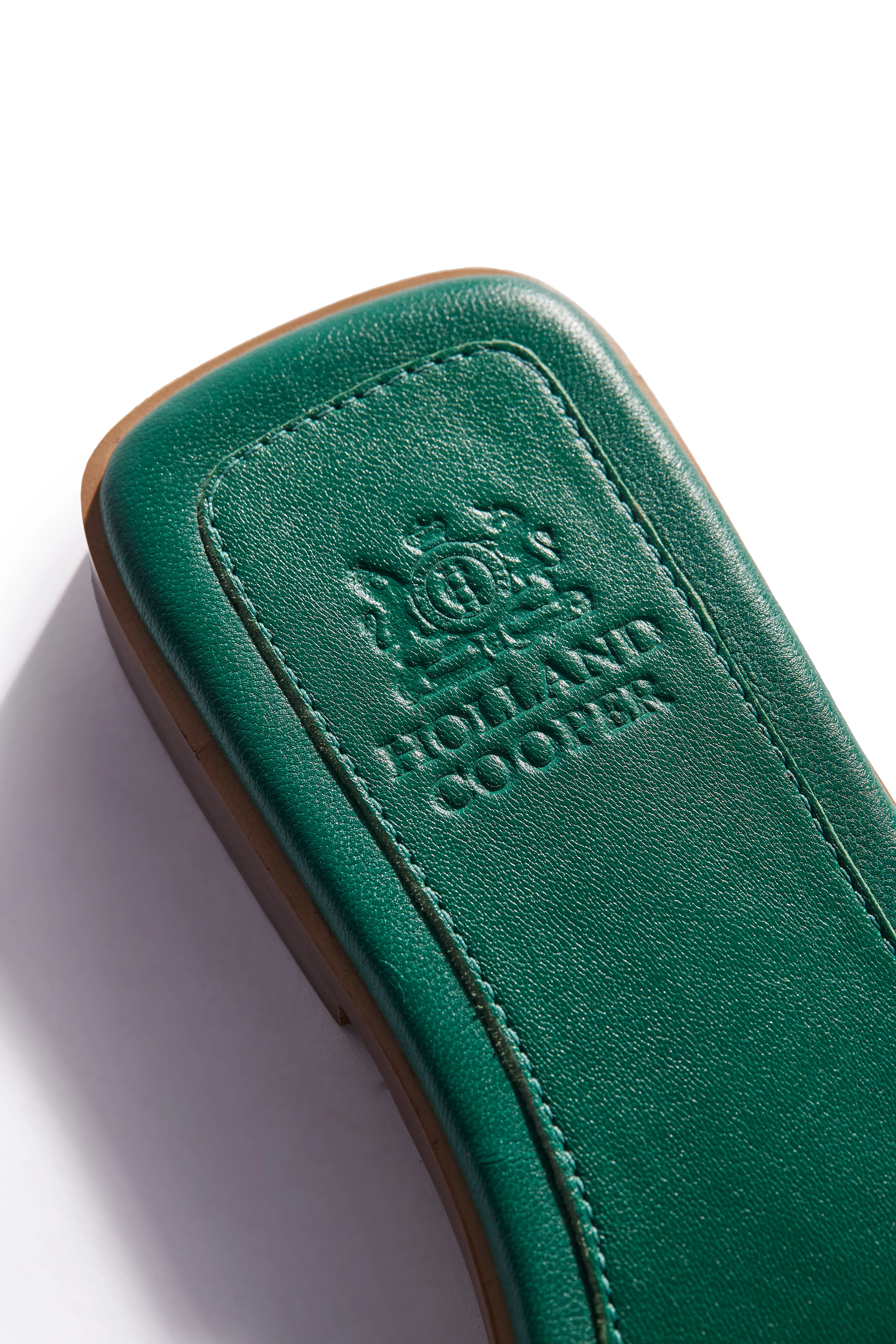 Monogram Slides (Jade Croc)