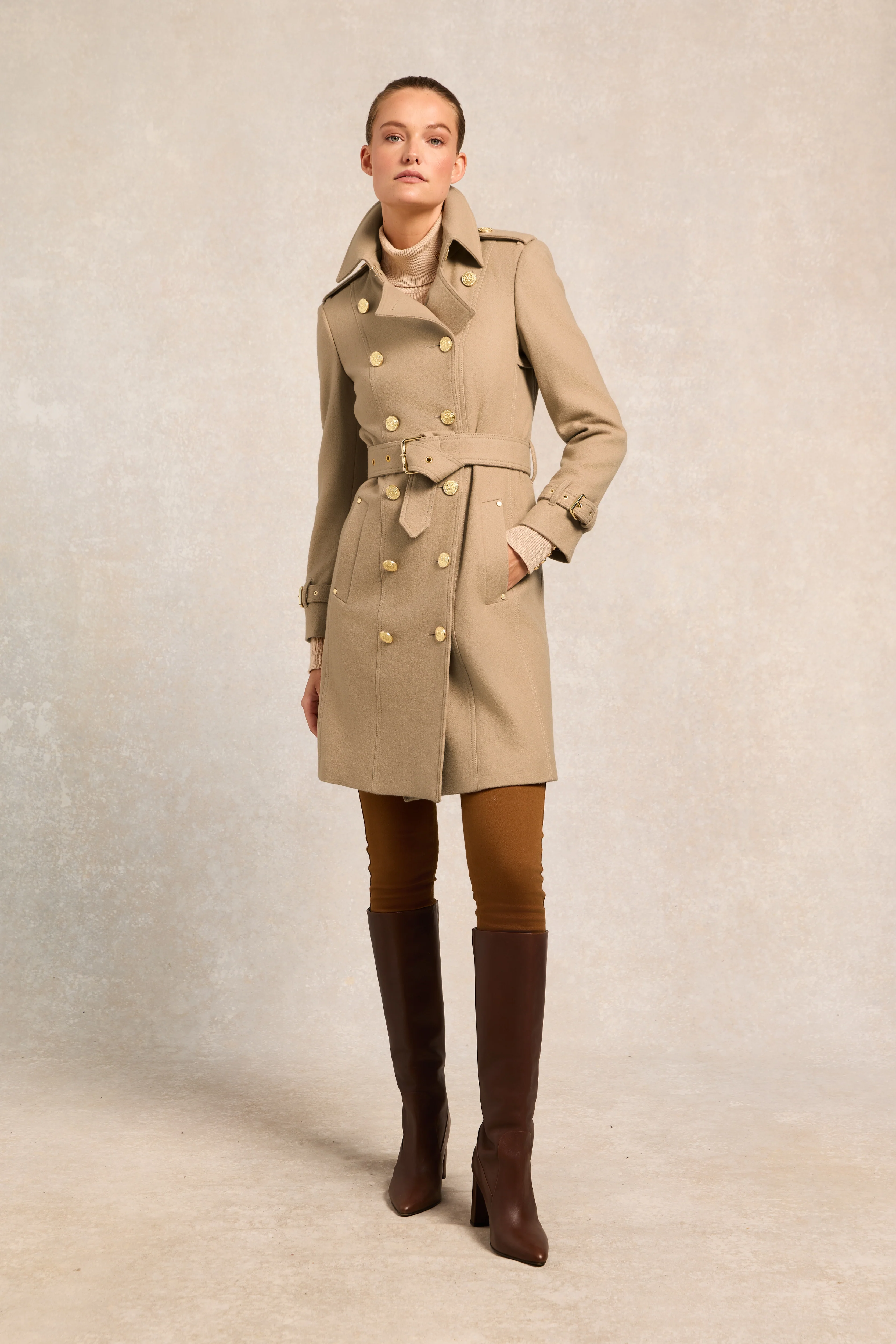 Marlborough Trench Coat (Camel)