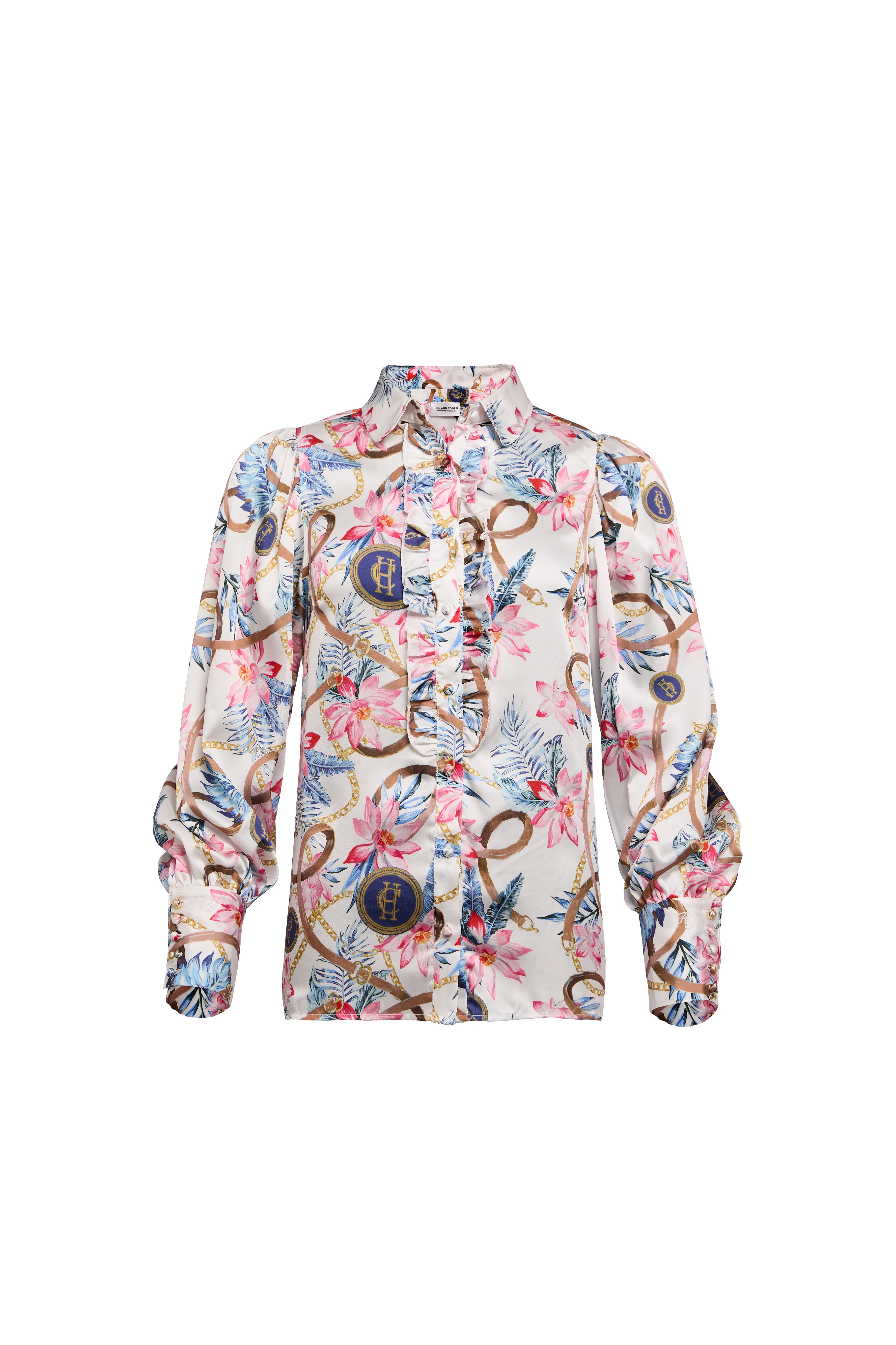 Isla Ruffle Shirt (Seychelles)