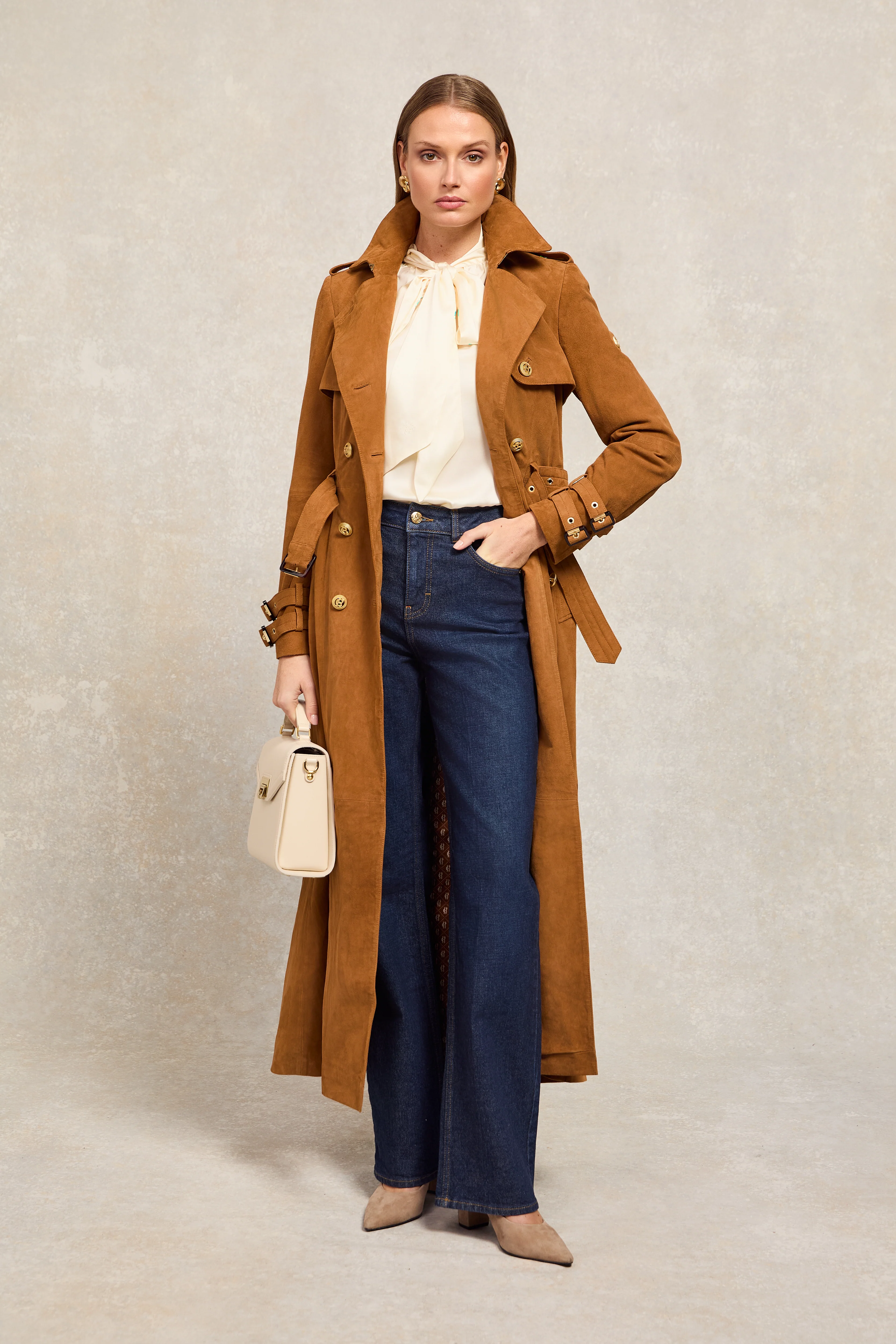 Ariella Sleeveless Blouse (Oyster)