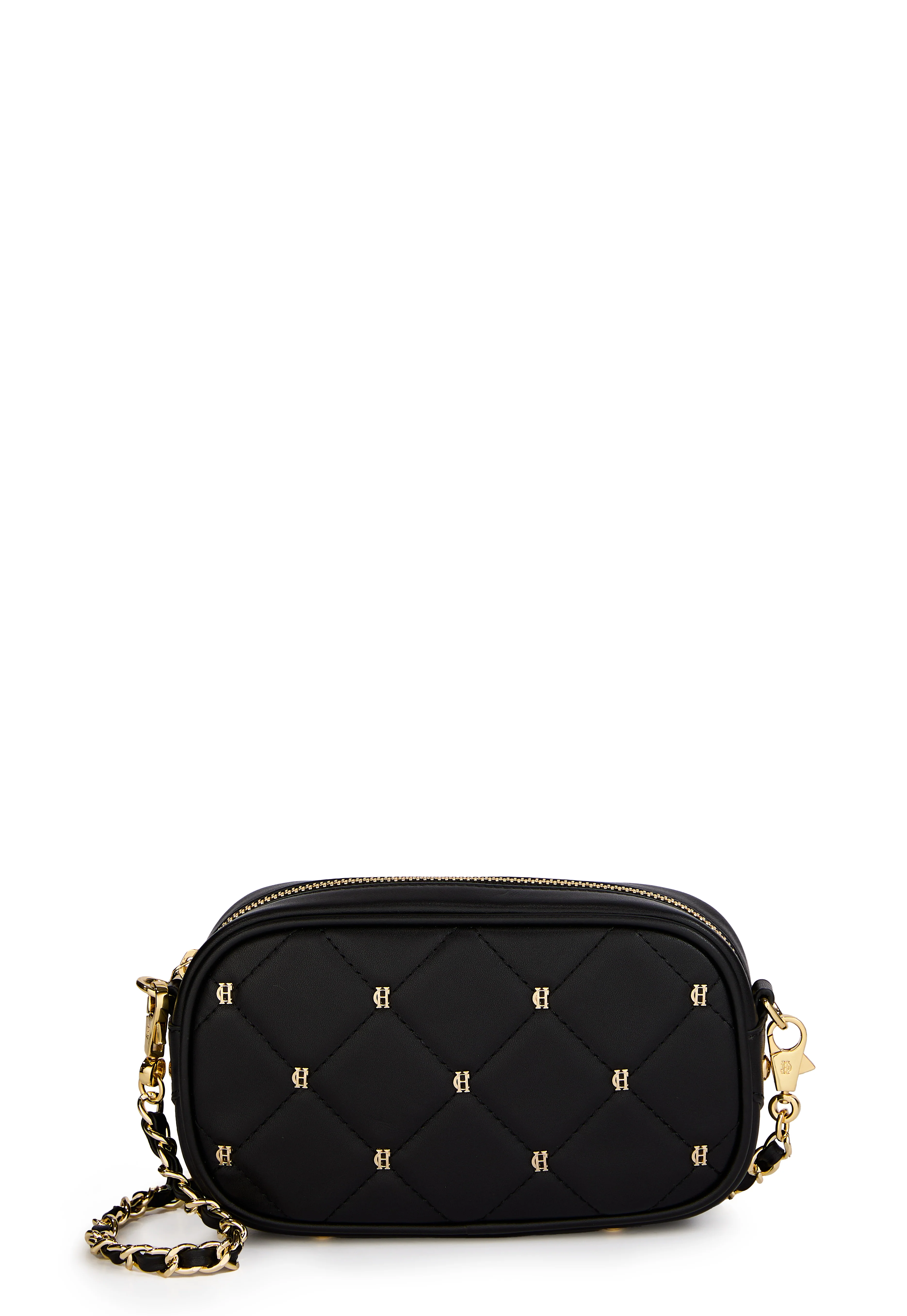 Soho Mini Quilted Camera Bag (Black)