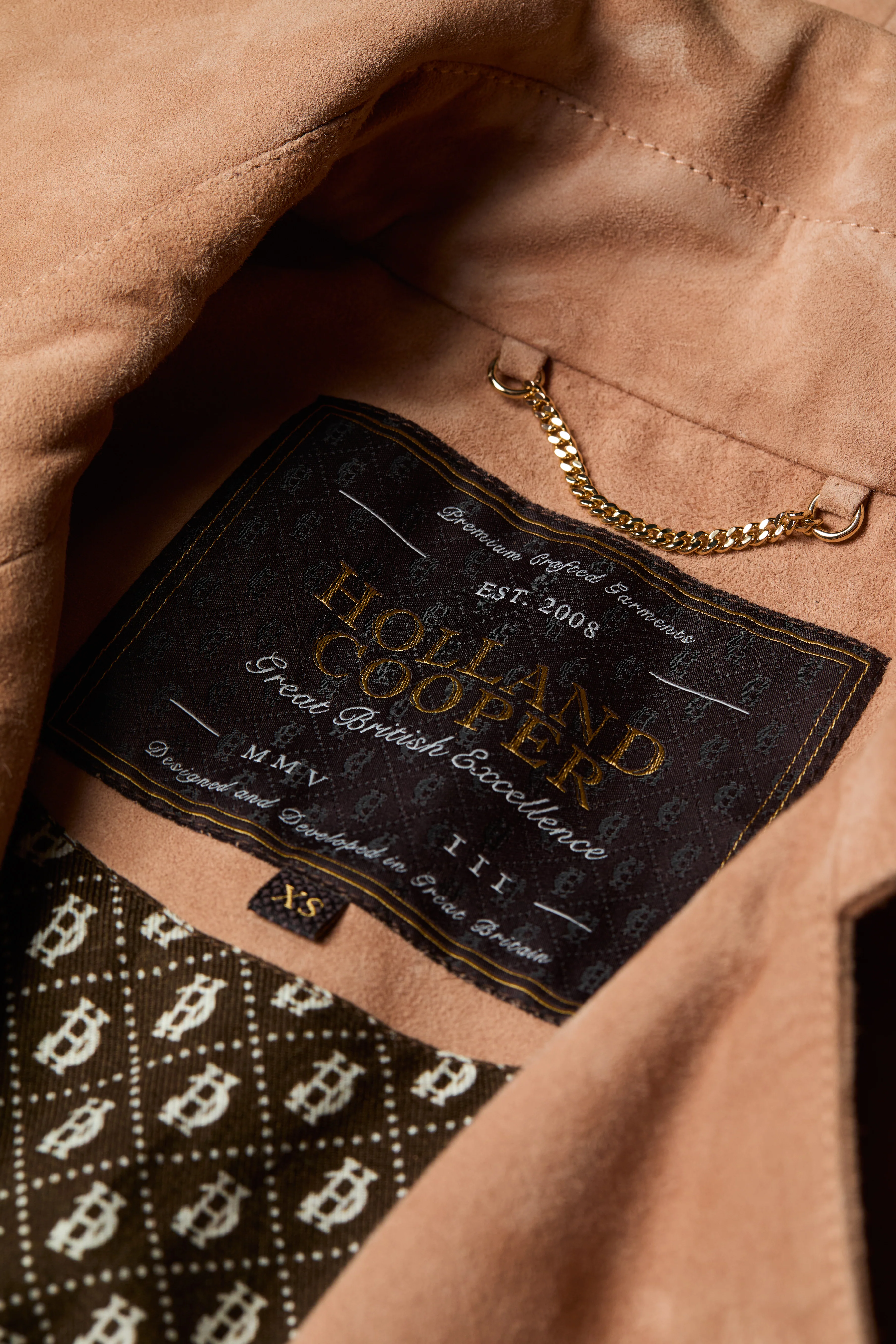 Draycott Suede Jacket (Nude)