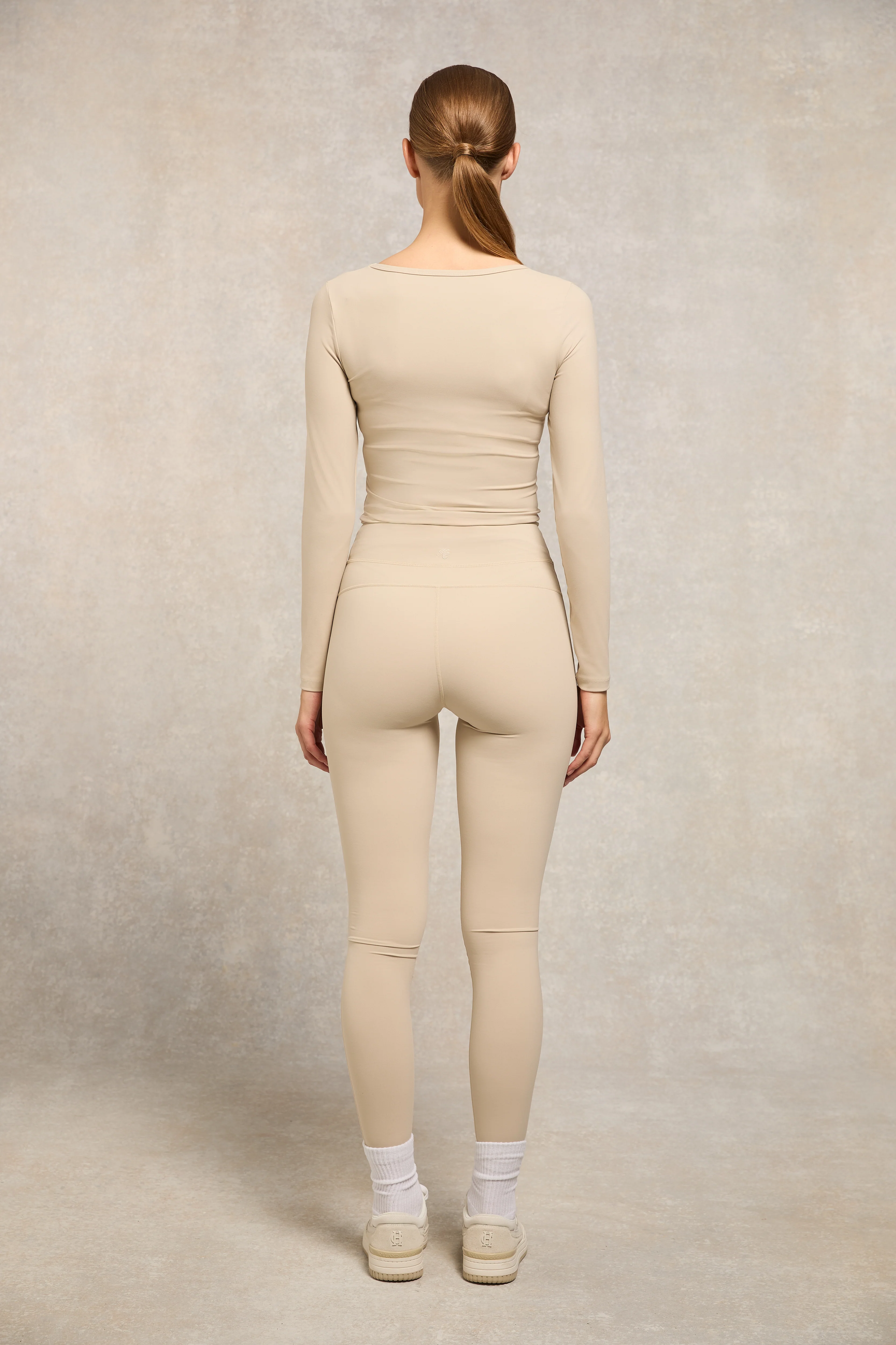 Supersoft Long Sleeve Top (Beige)