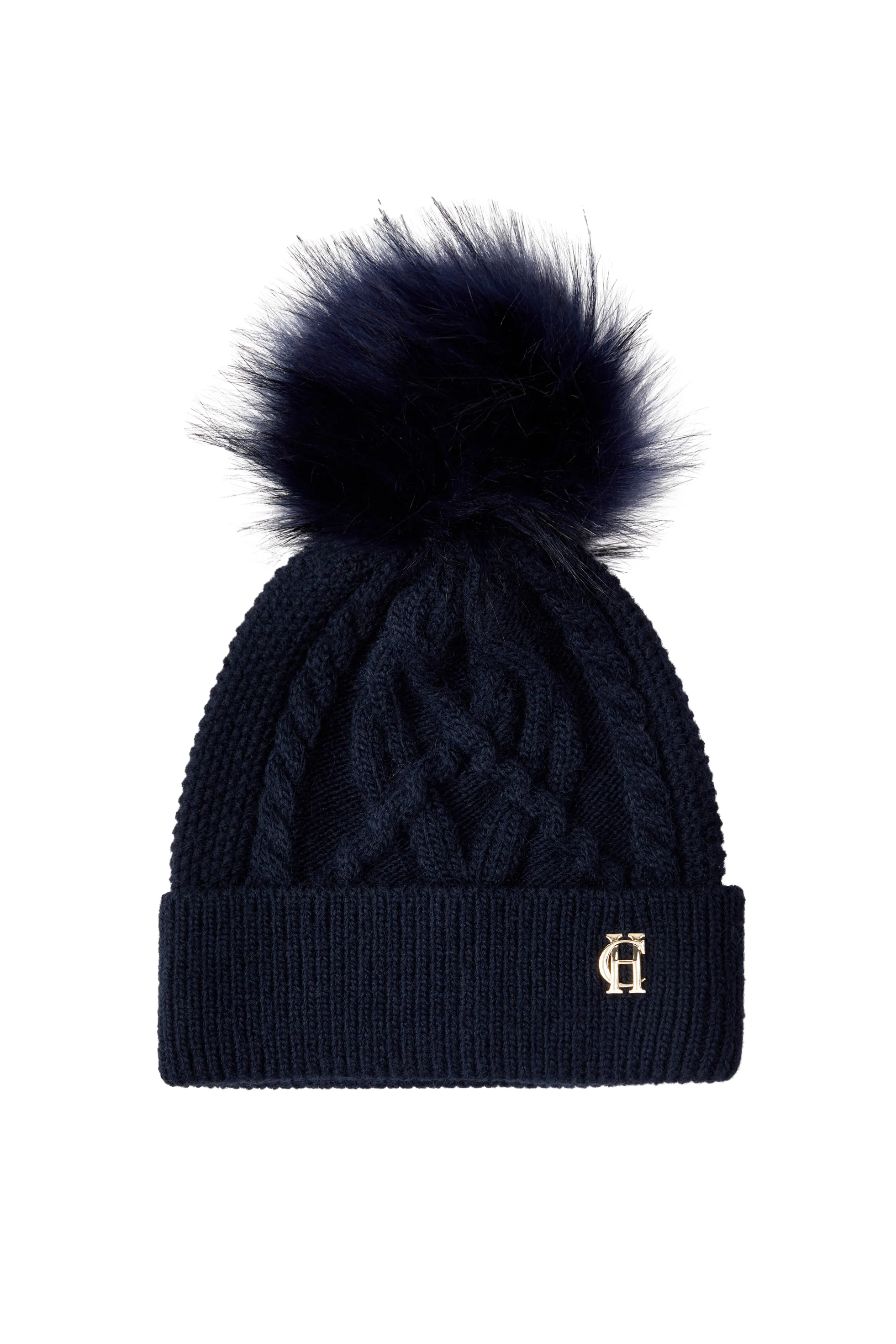 Cortina Bobble Hat (Ink Navy)