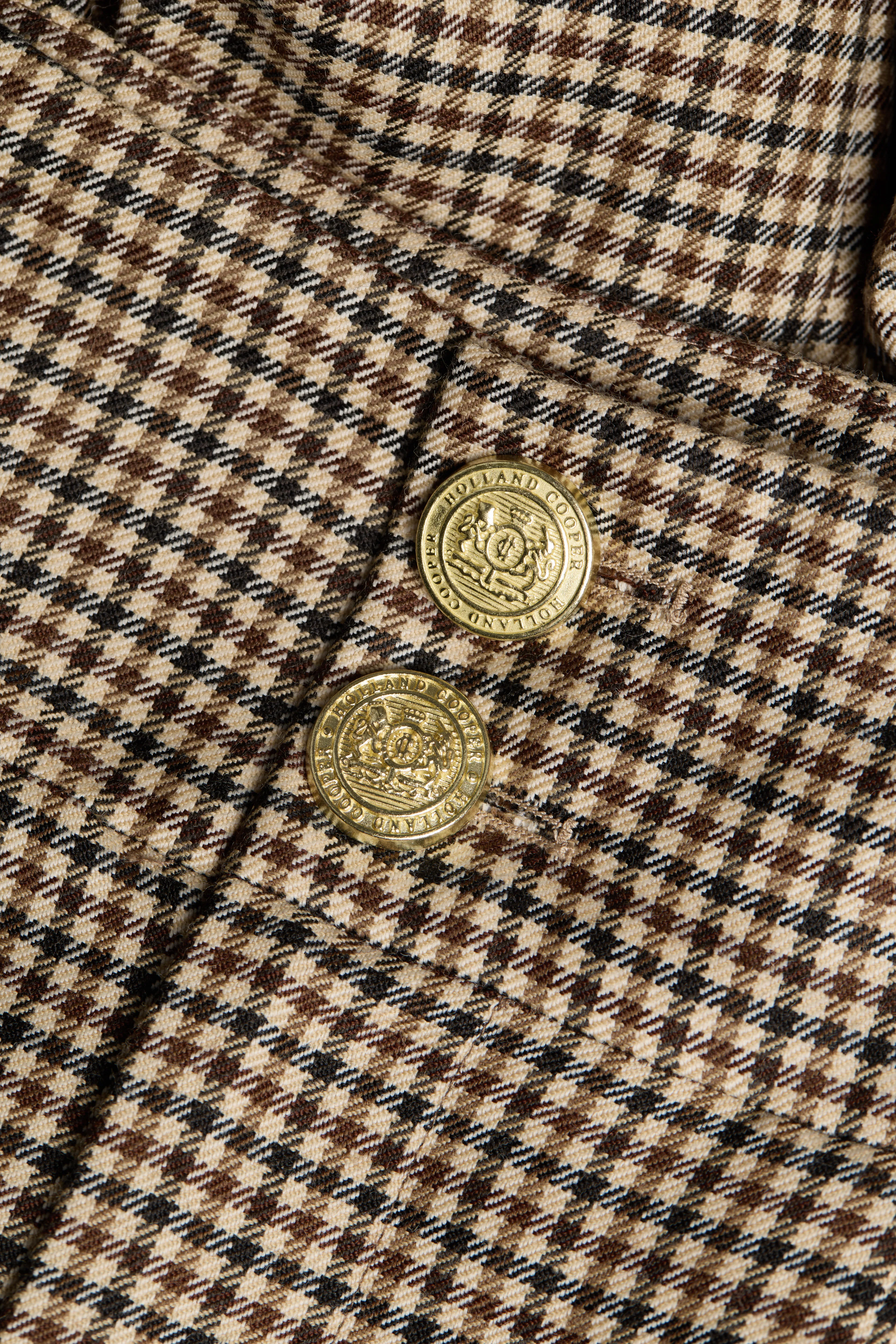 High Waisted Wide Leg Trouser (Westminster Tweed)