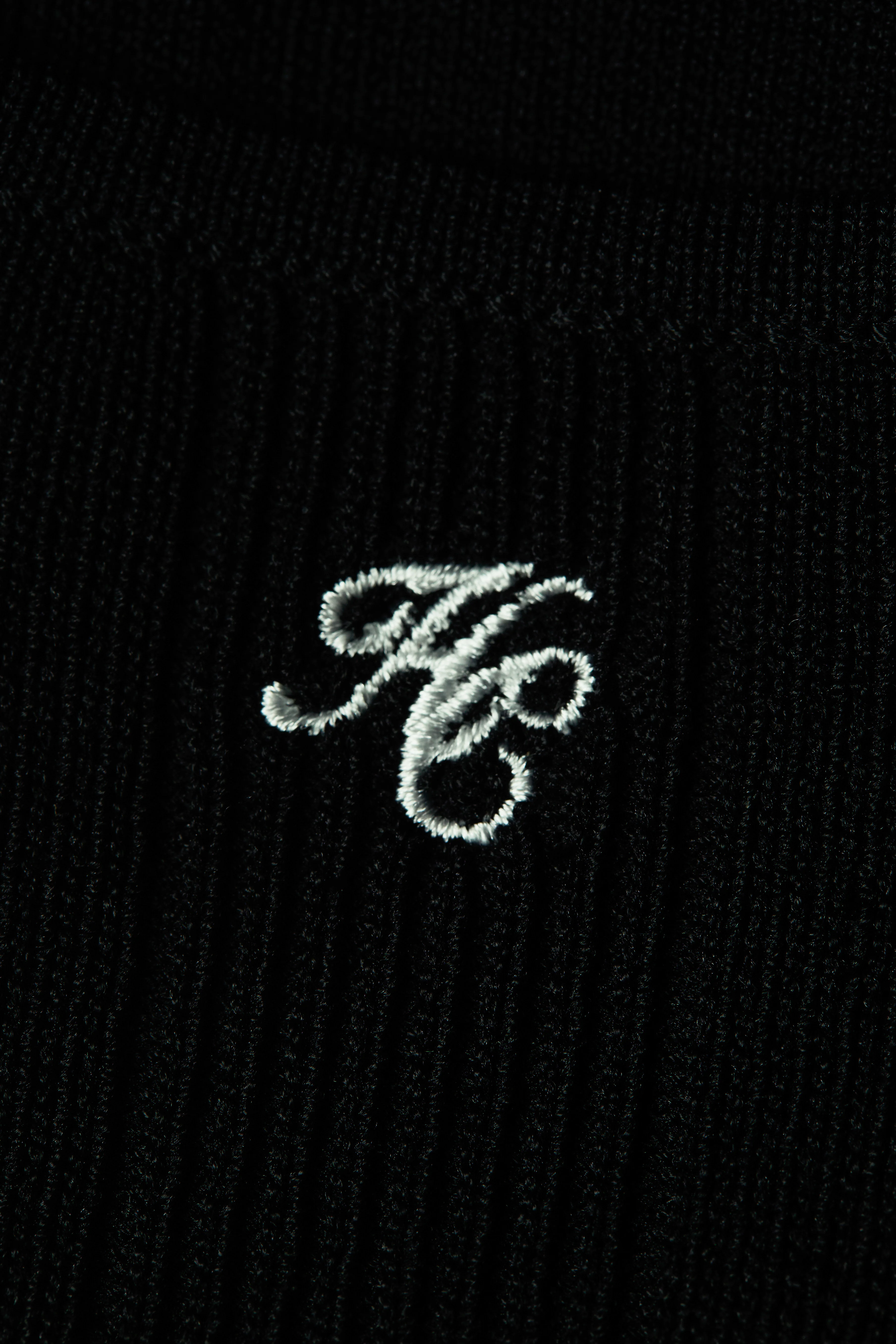 Ruby Knitted Vest (Black)