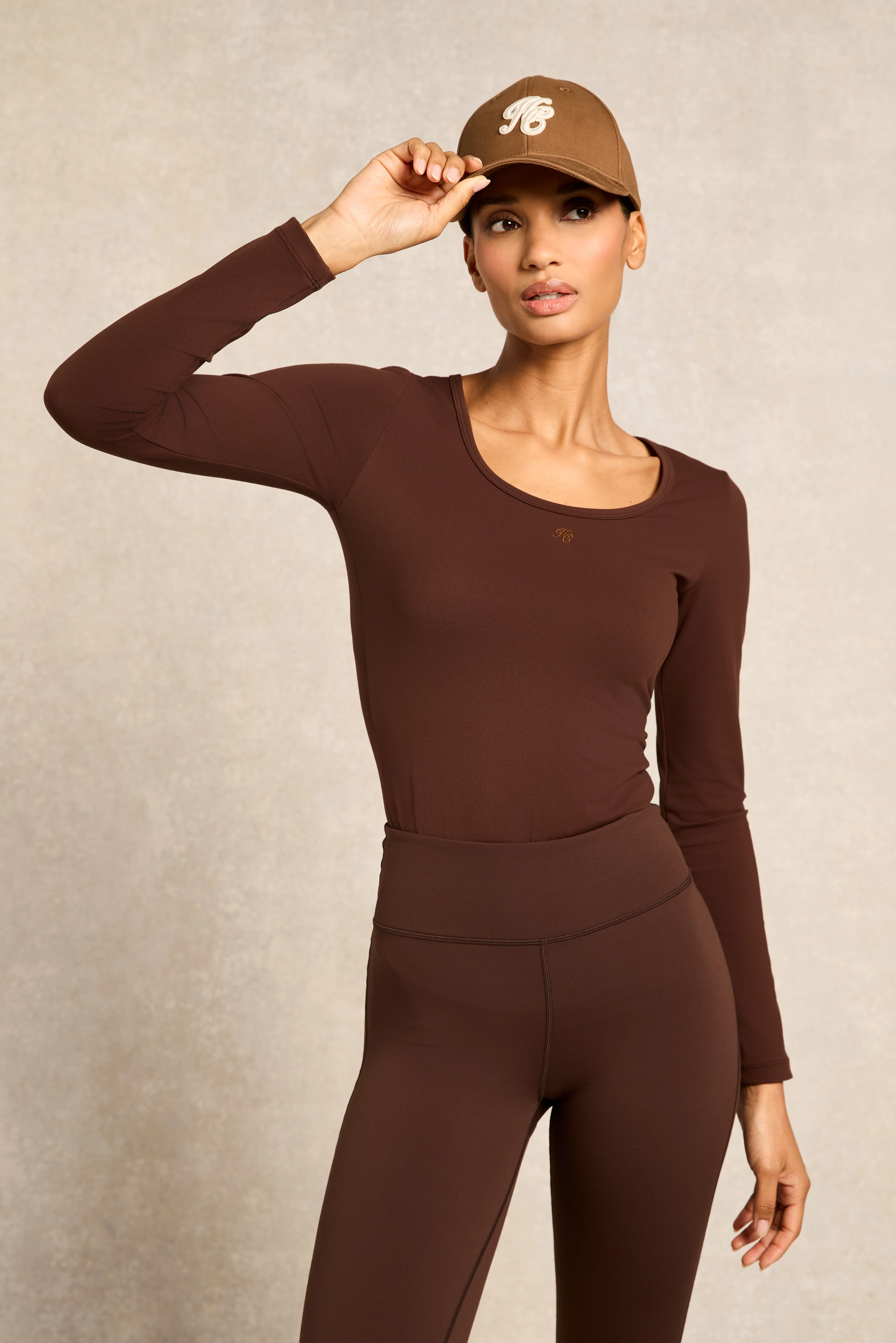 Supersoft Long Sleeve Top (Walnut)