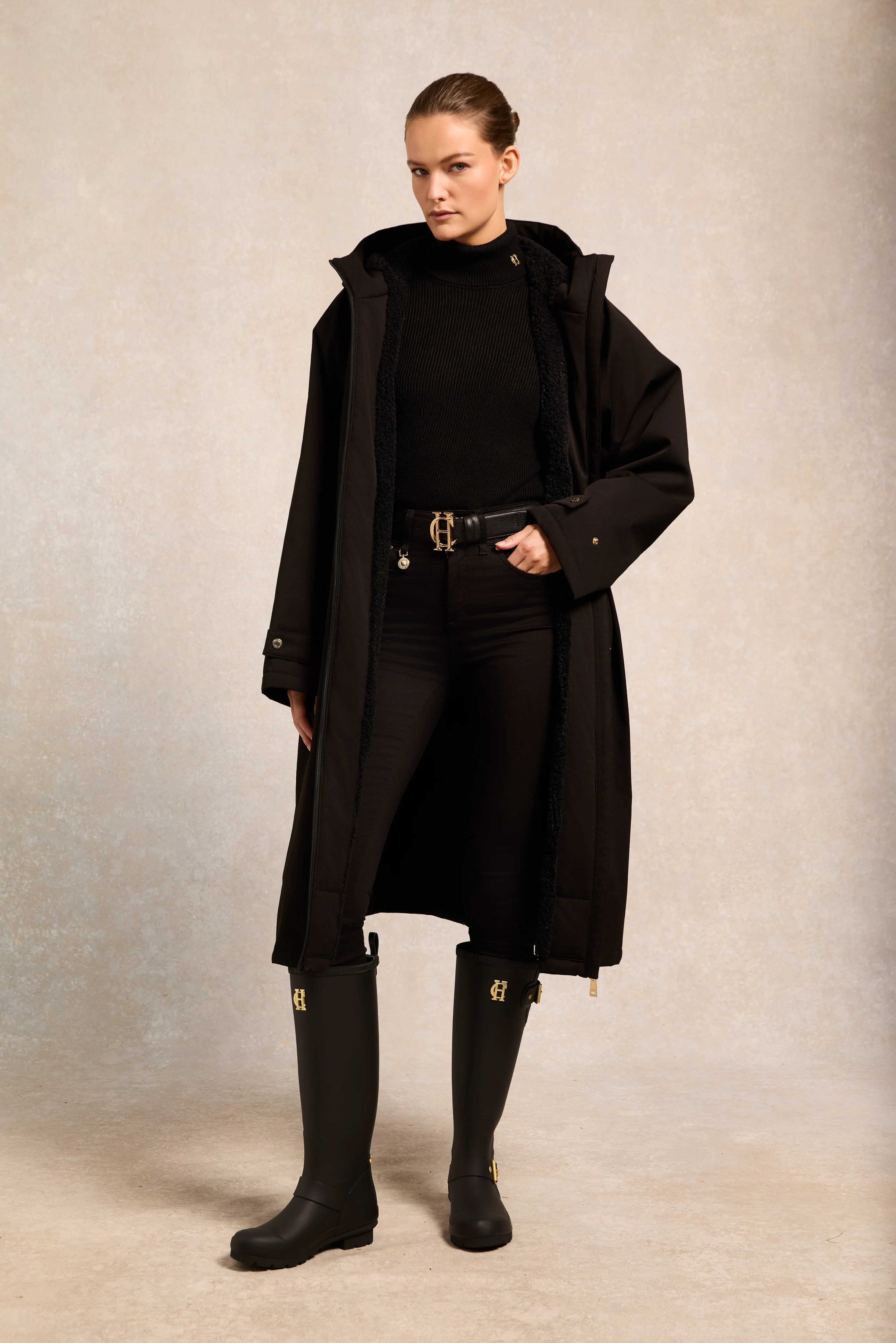 Unlined Regency Wellington (Matte Black)