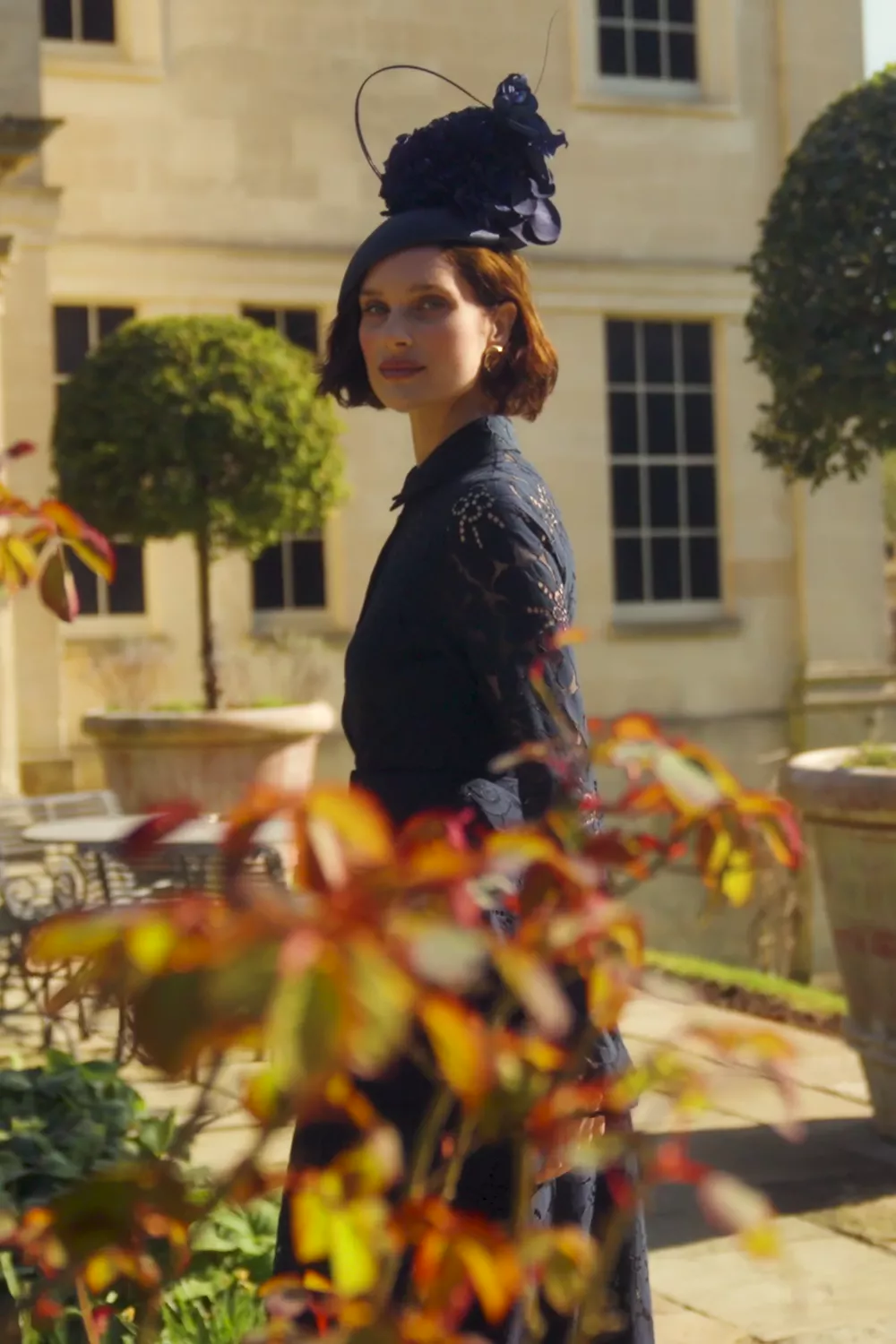 Annabel Lace Dress (Ink Navy)