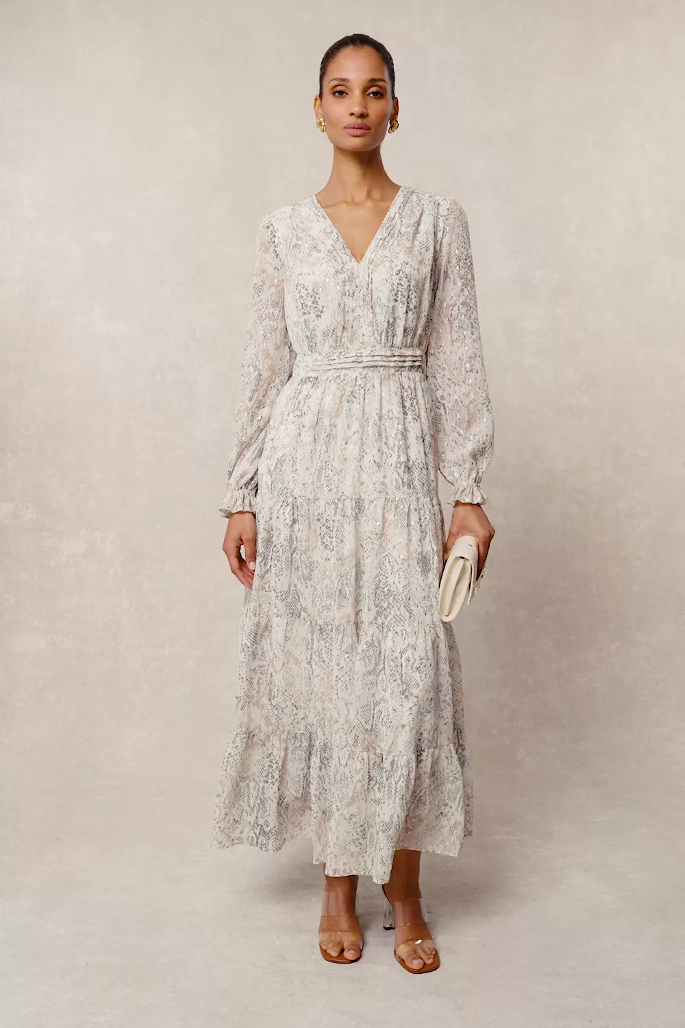Amaya Maxi Dress (Python)