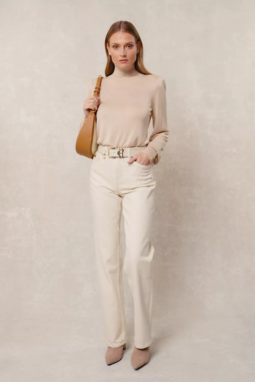 Classic Straight Jean (Oatmeal)