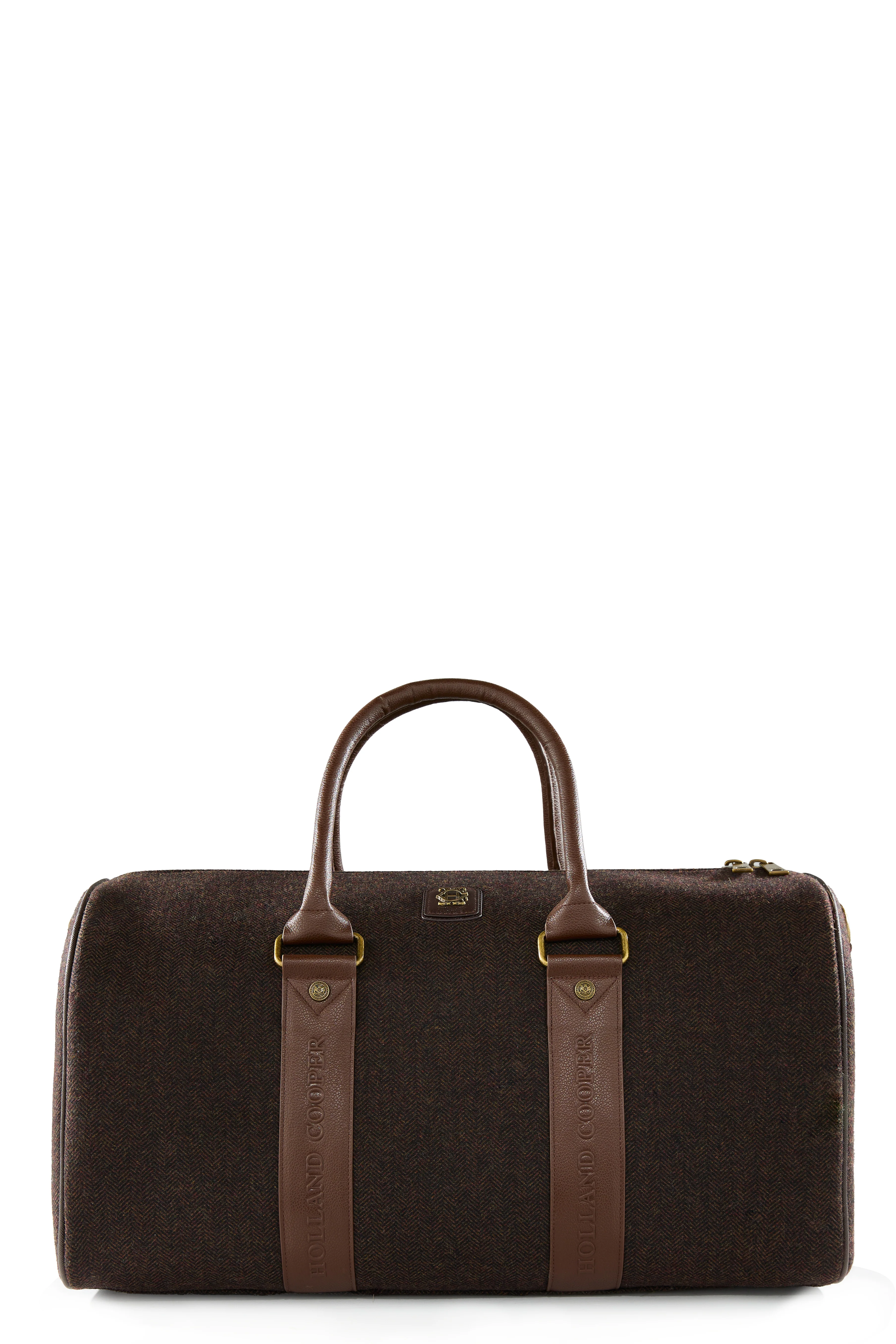 Regency Holdall (Brown Herringbone)