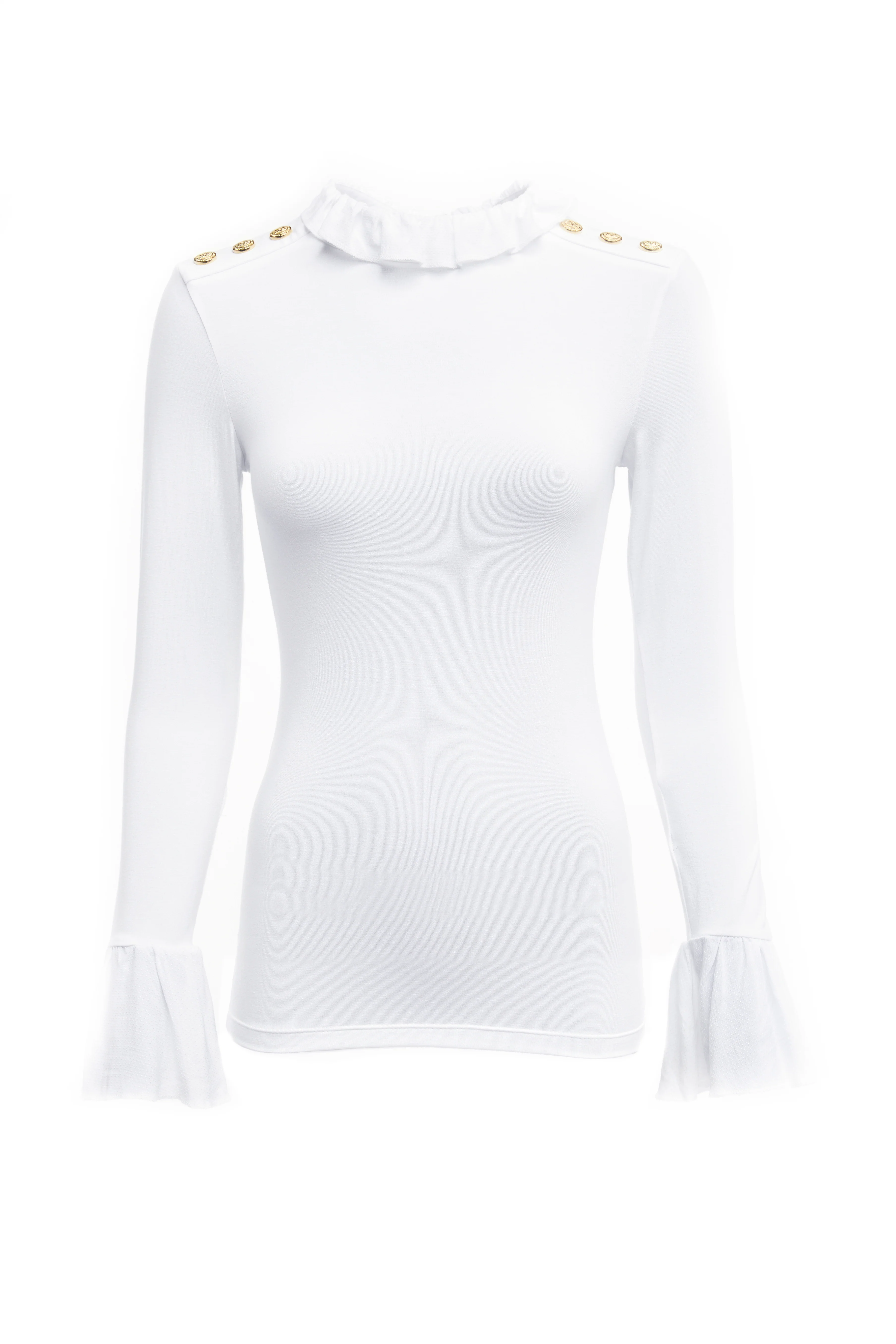 Lilibet Jersey Tee (White)