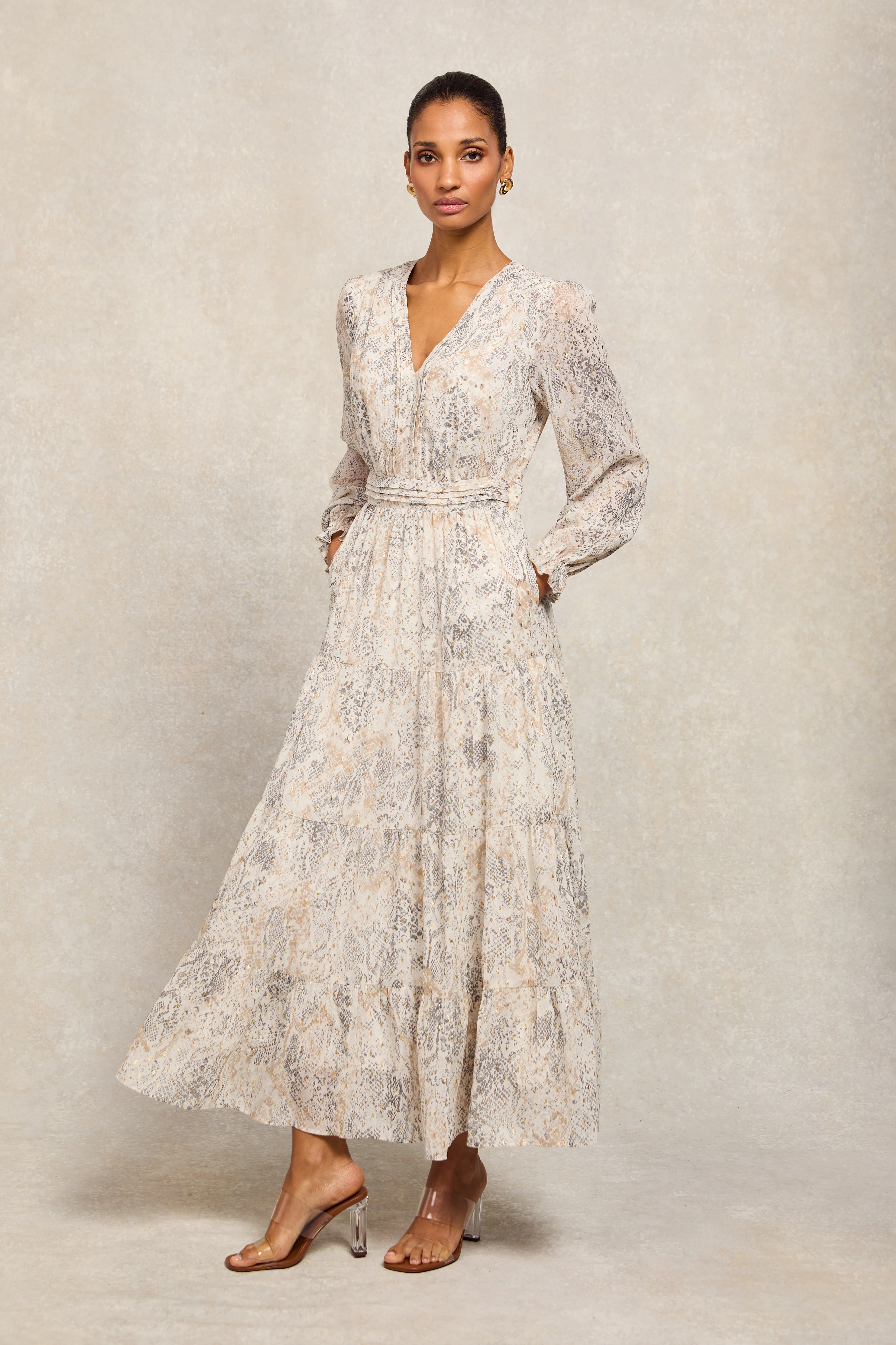 Amaya Maxi Dress (Python)