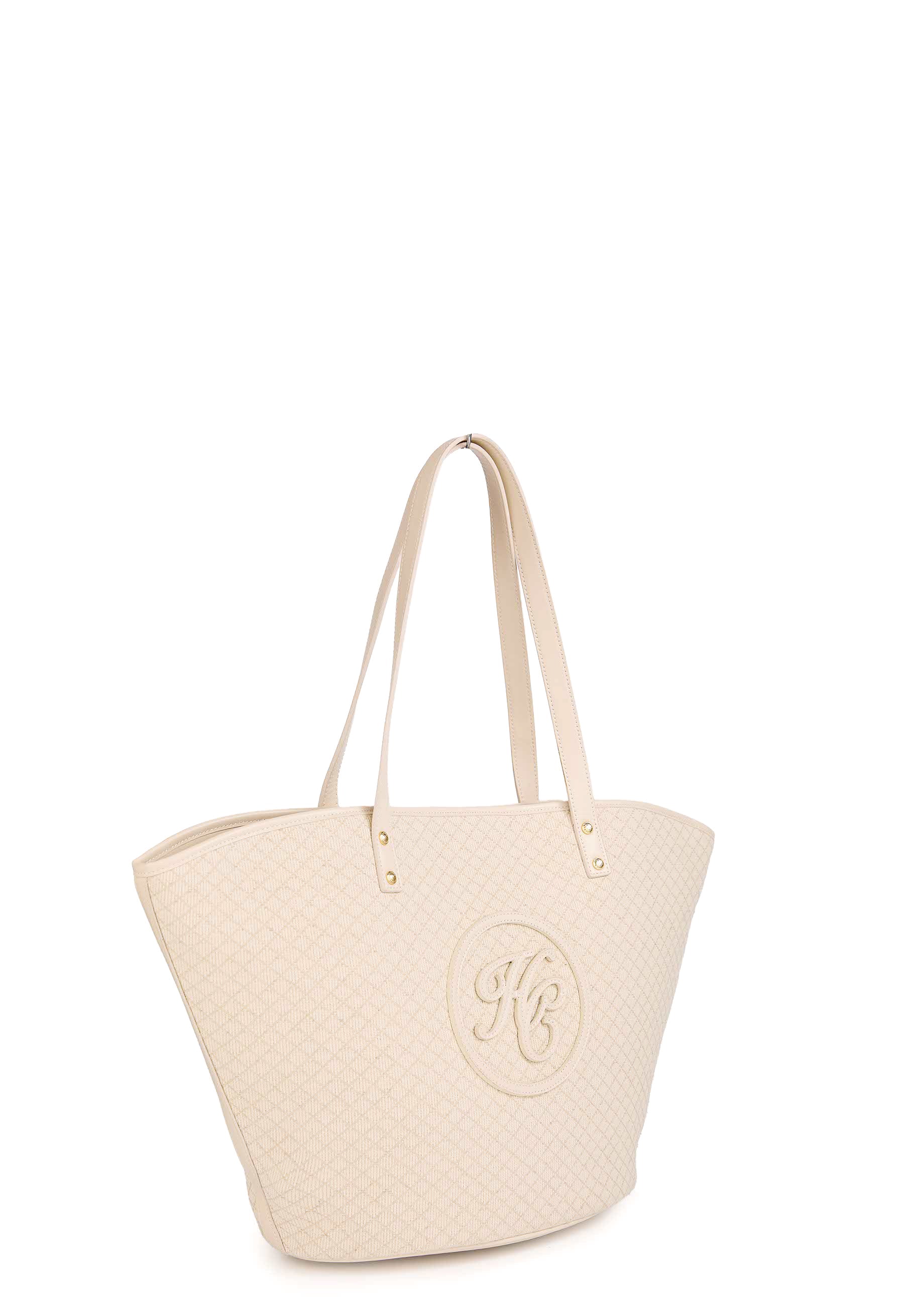 Amalfi Shopper (Woven Cream)