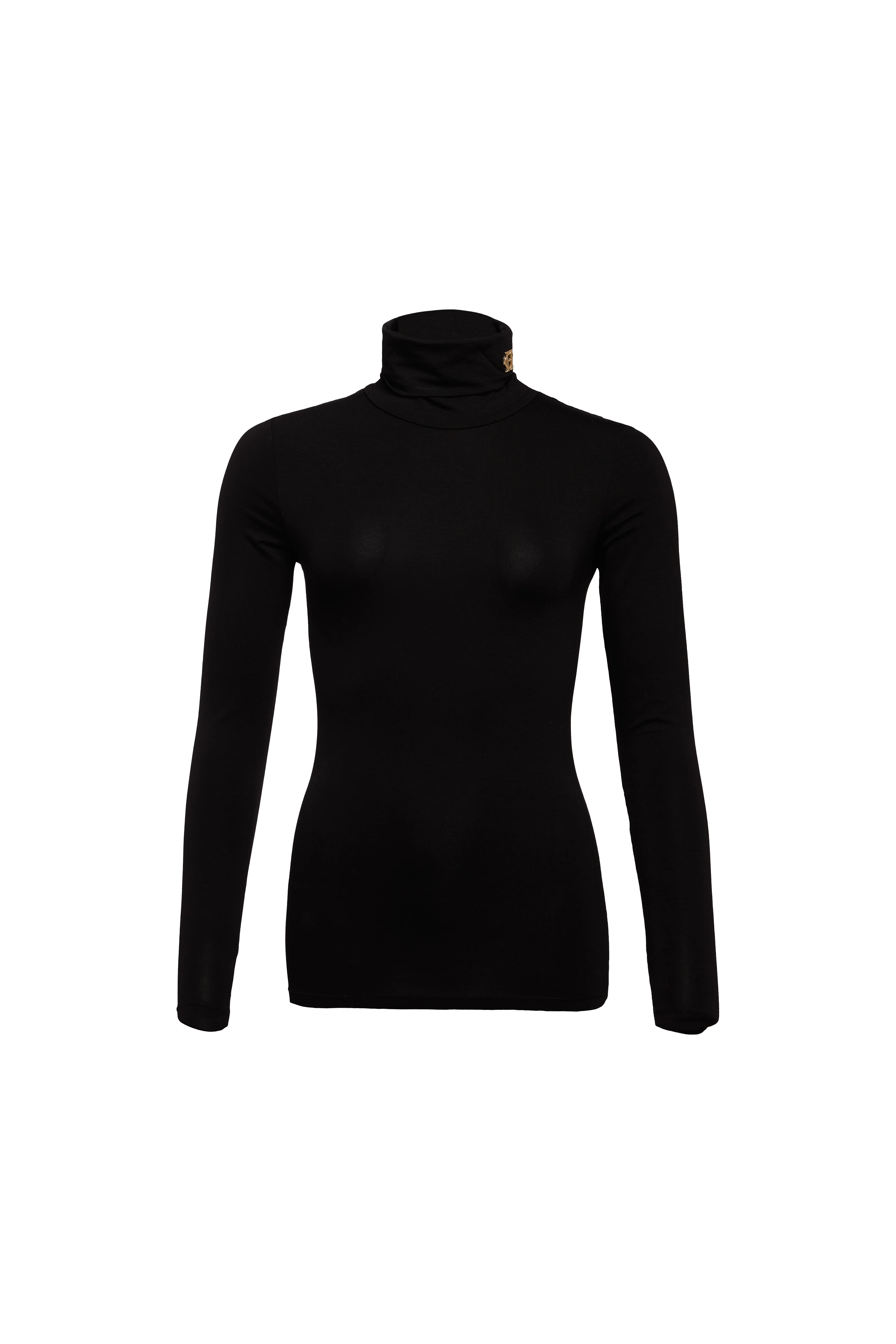 Paige Roll Neck (Black)