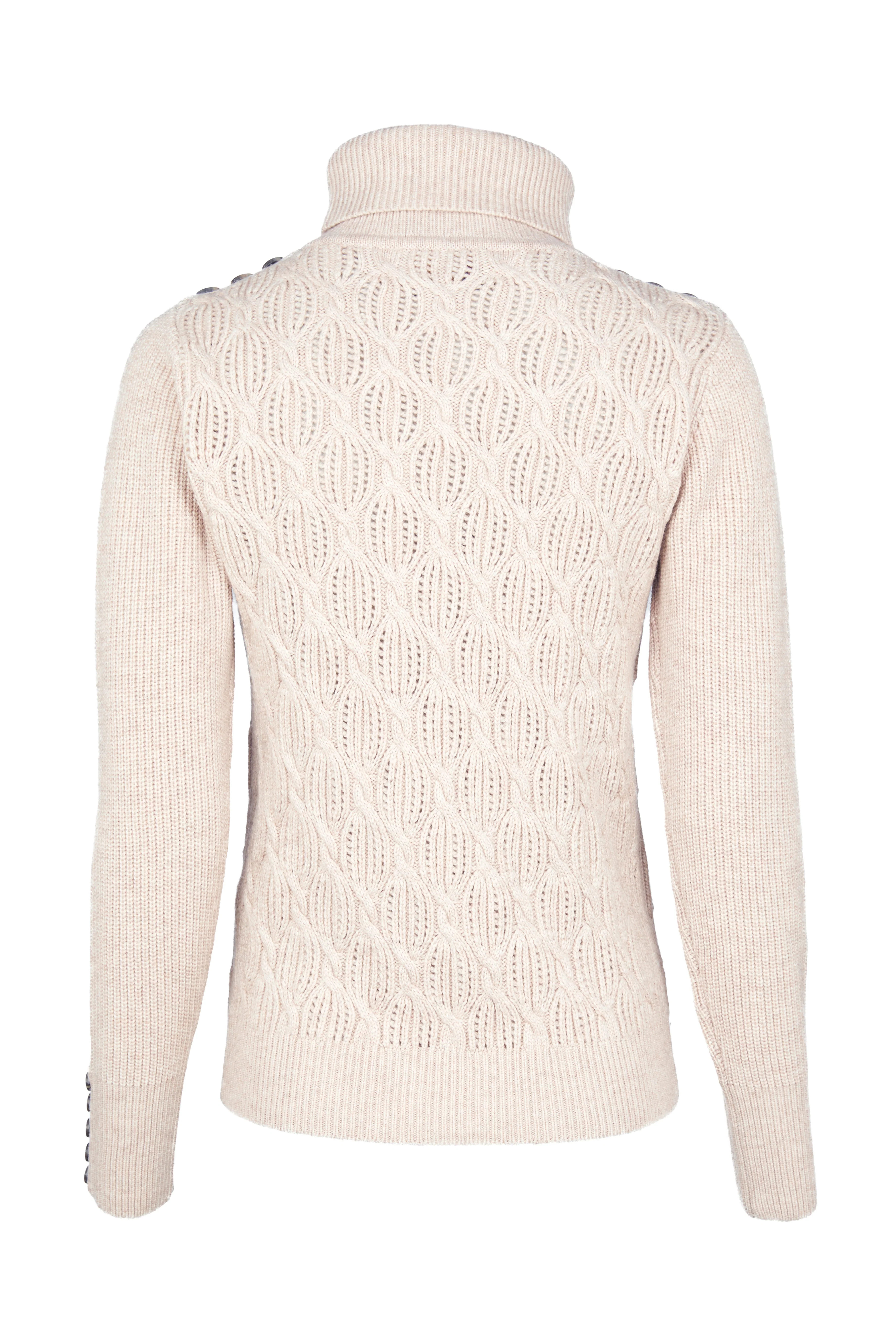 Cotswold Roll Neck Knit (Oatmeal)