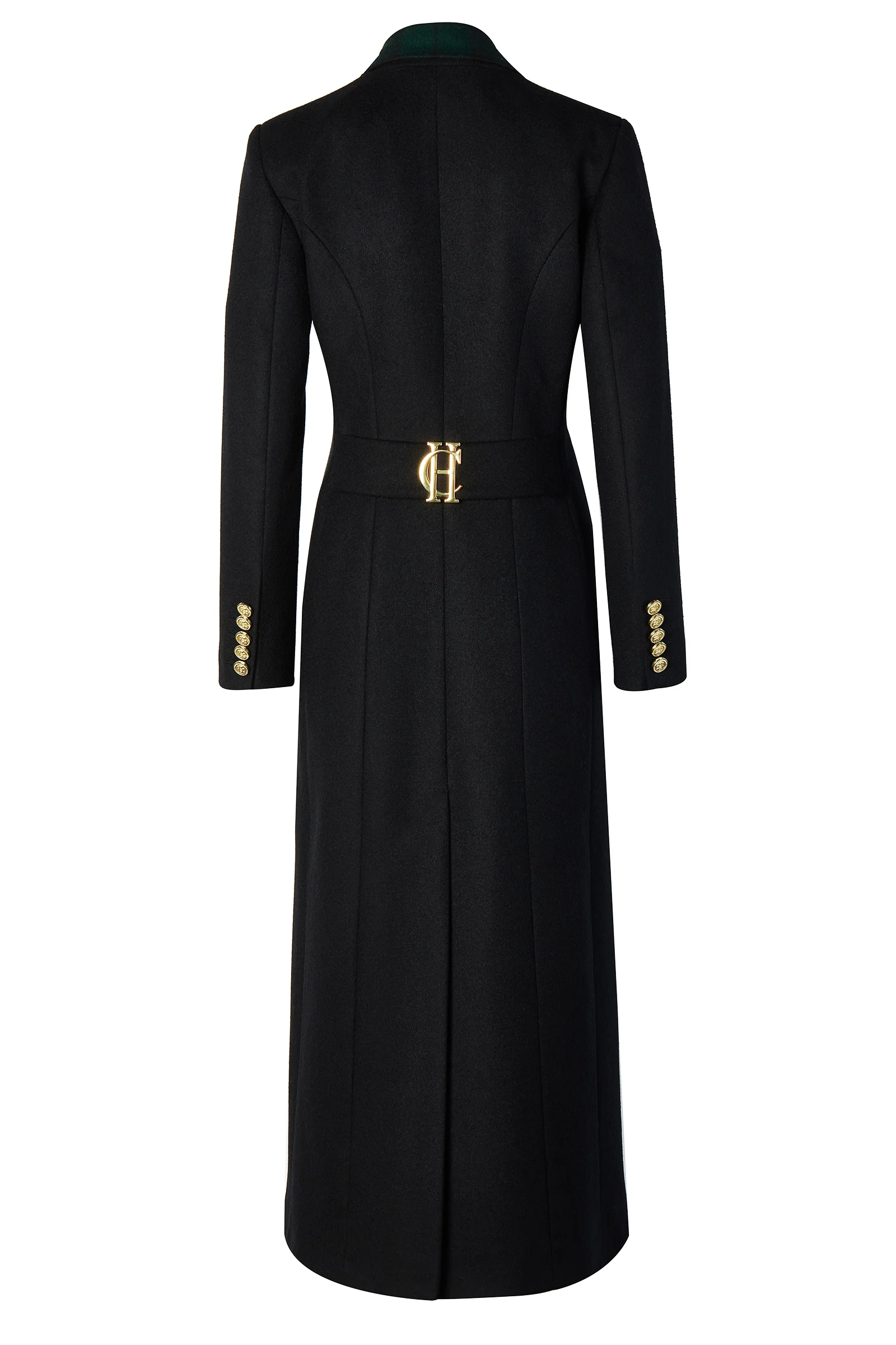 Full Length Regency Coat (Soft Navy Blackwatch)