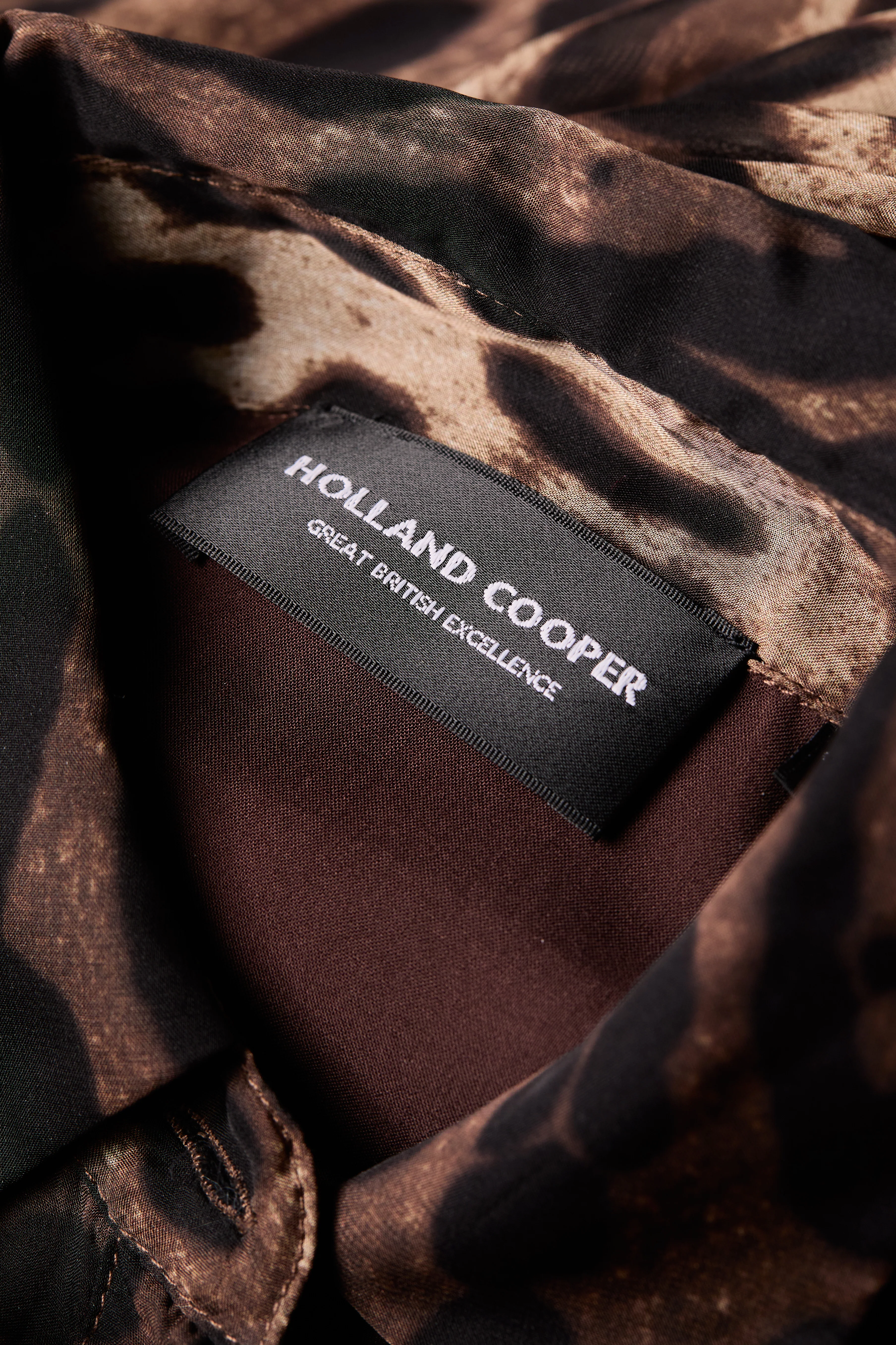 Paros Shirt Dress (Leopard Print)